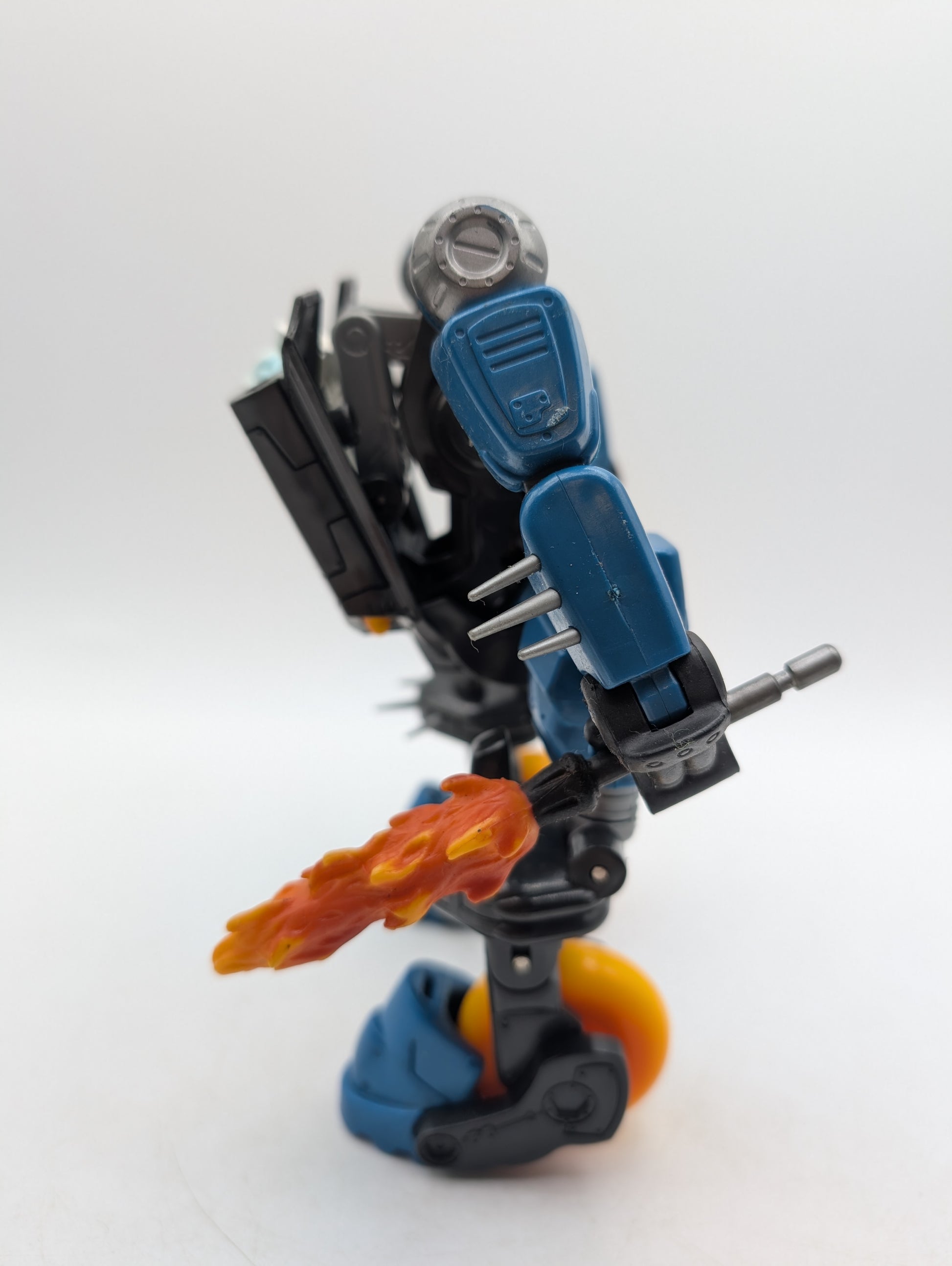 Action Figure Marvel 8.5" Megamorphs Ghost Rider Toy 2005 Incomplete image 3