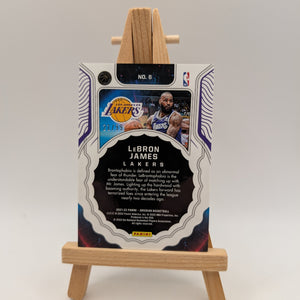 2021-22 Panini Obsidian Lebron James Supernova /99 Lakers SP