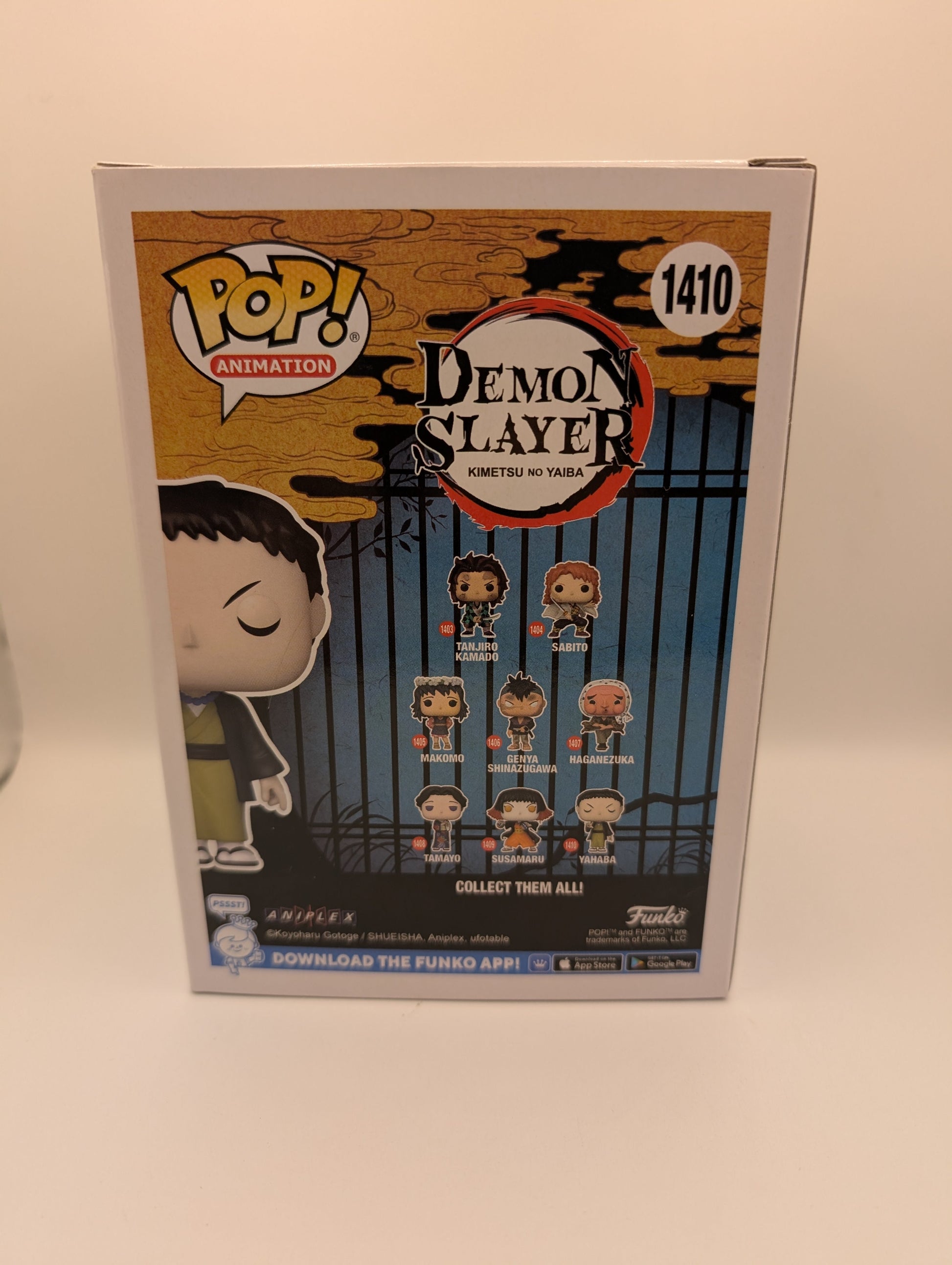 YAHABA glow GITD 1410 Demon Slayer Funko Pop Vinyl FRENLY BRICKS - Open 7 Days