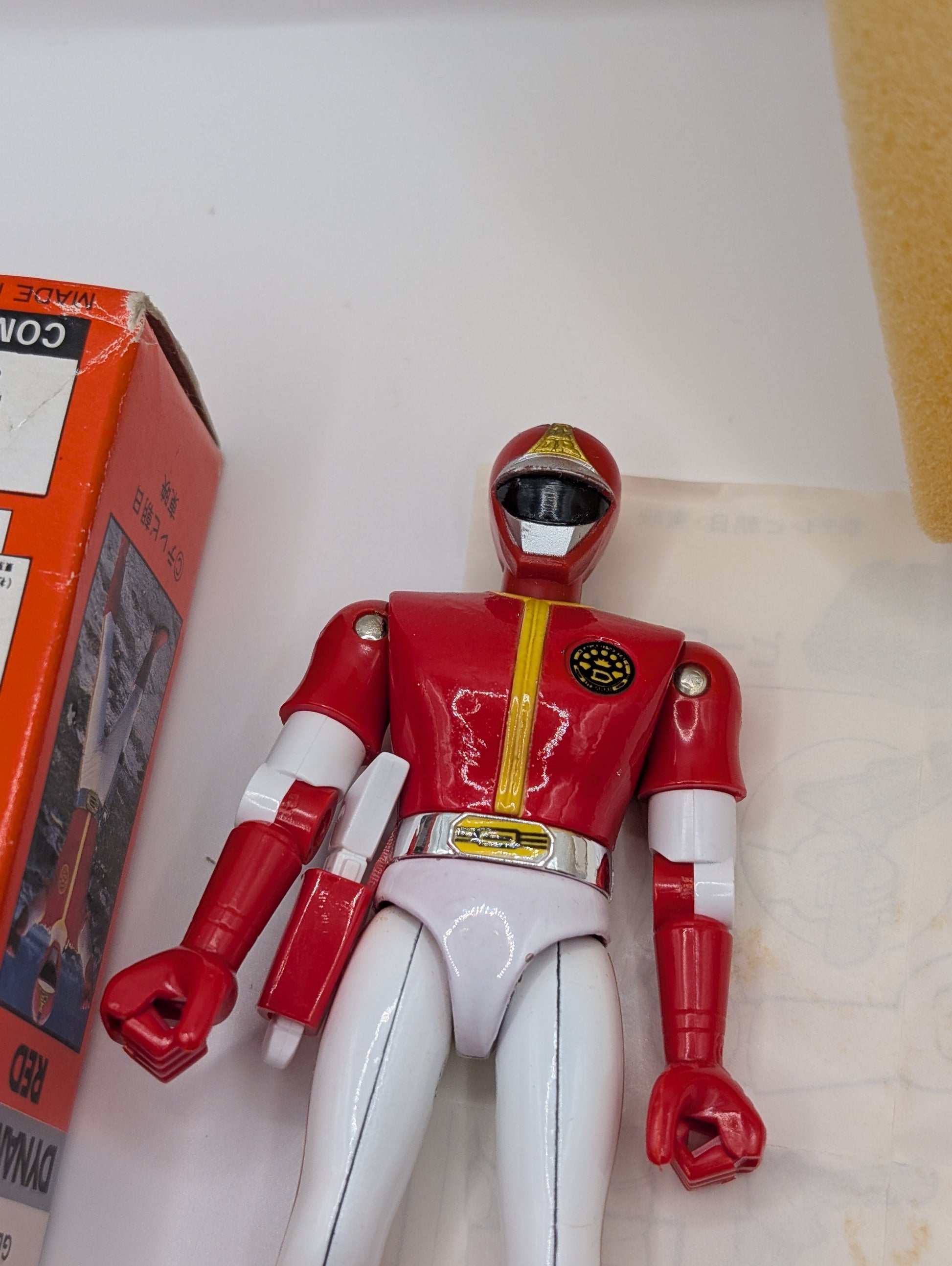 1983 BANDAI JAPAN POWER RANGERS SENTAI DYNAMAN POPY CHOGOKIN MEGA RARE red FRENLY BRICKS - Open 7 Days