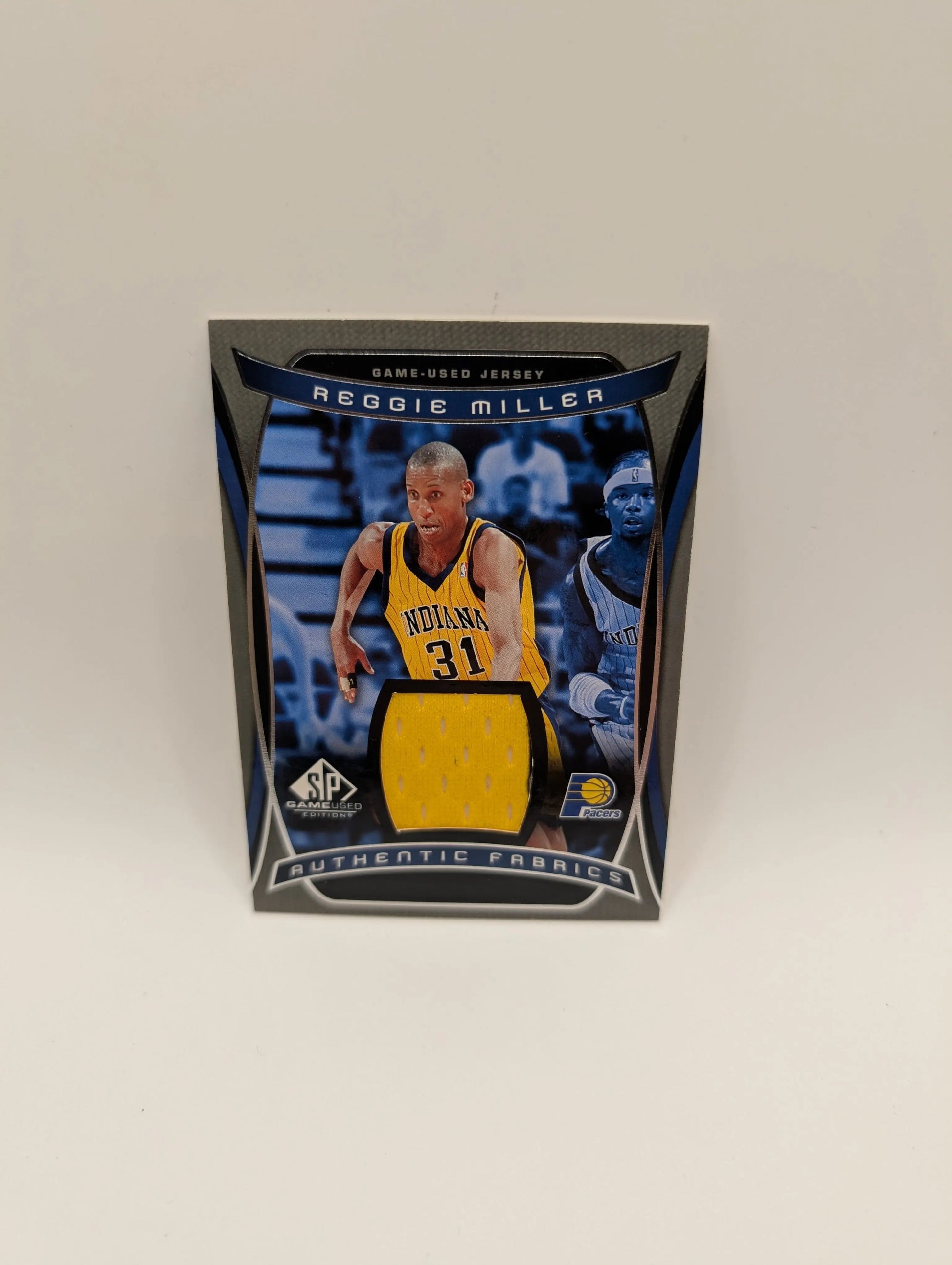 2004-05 SP Game Used Edition Basketball Authentic Fabrics Reggie Miller #AF-RM FRENLY BRICKS - Open 7 Days