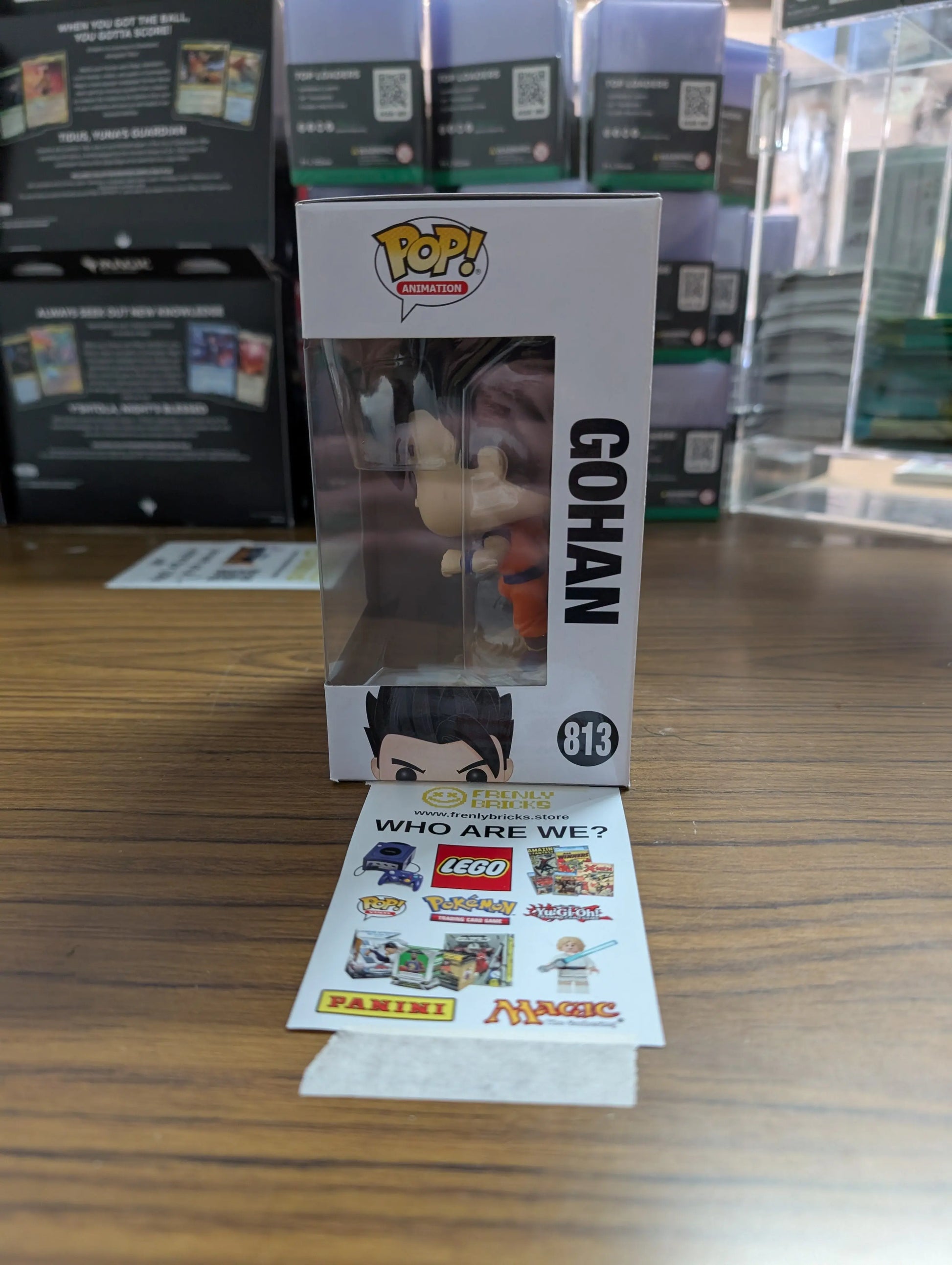 FUNKO Pop Vinyl Gohan #813 FRENLY BRICKS - Open 7 Days