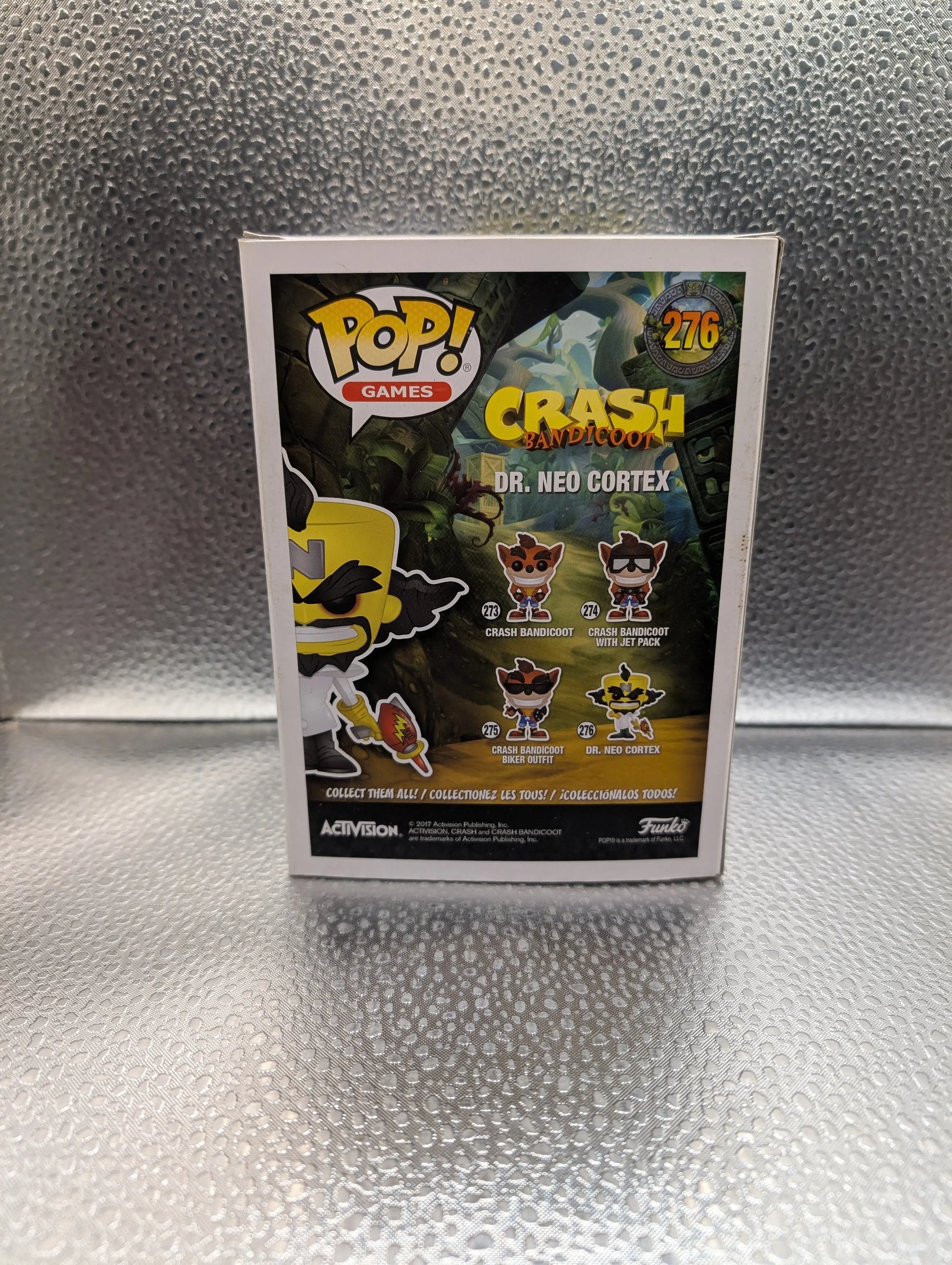 FUNKO Pop Vinyl DR. Neo Cortex Crash Bandicoot #276 FRENLY BRICKS - Open 7 Days