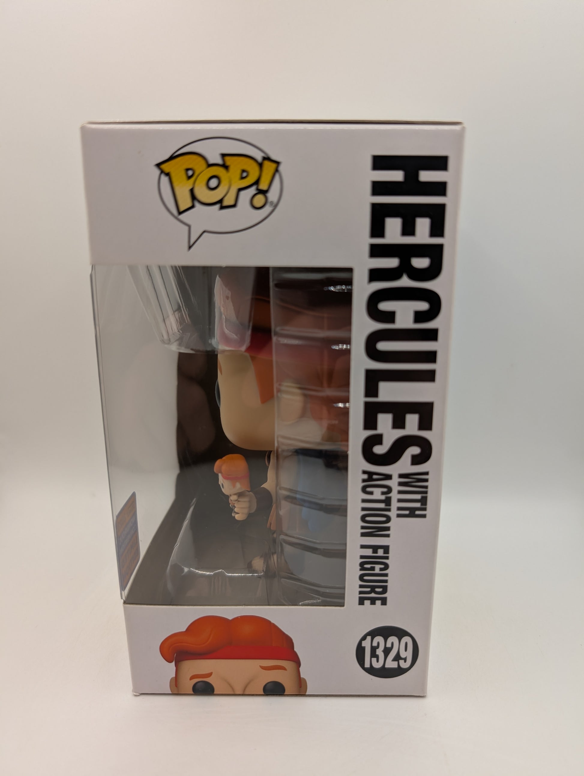 Funko Pop! Vinyl #1329 Disney Hercules with Action Figure WONDERCON 2023