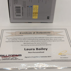 Funko POP! Games Gears of War Kate Diaz #115 Vinyl Signed Auto Laura Bailey COA FRENLY BRICKS - Open 7 Days