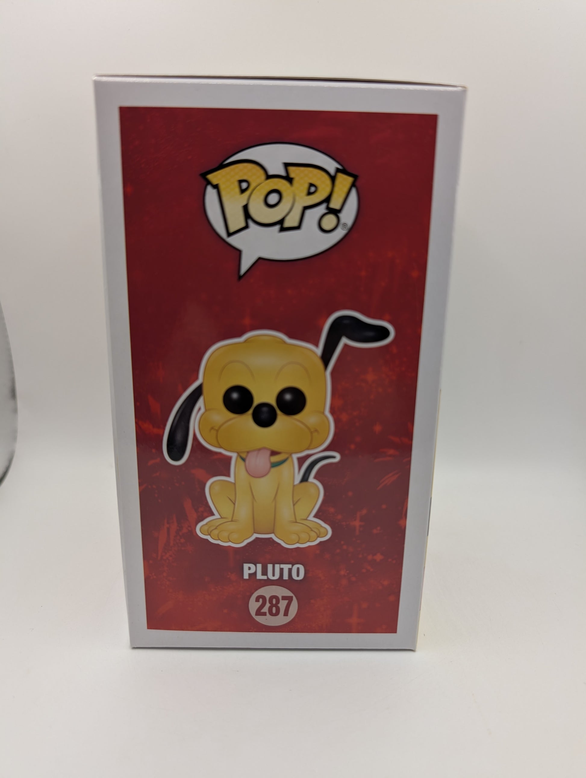 Funko Pop Pluto  #287 Disney Disney Treasures Exclusive  Vinyl Figure