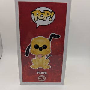 Funko Pop Pluto  #287 Disney Disney Treasures Exclusive  Vinyl Figure