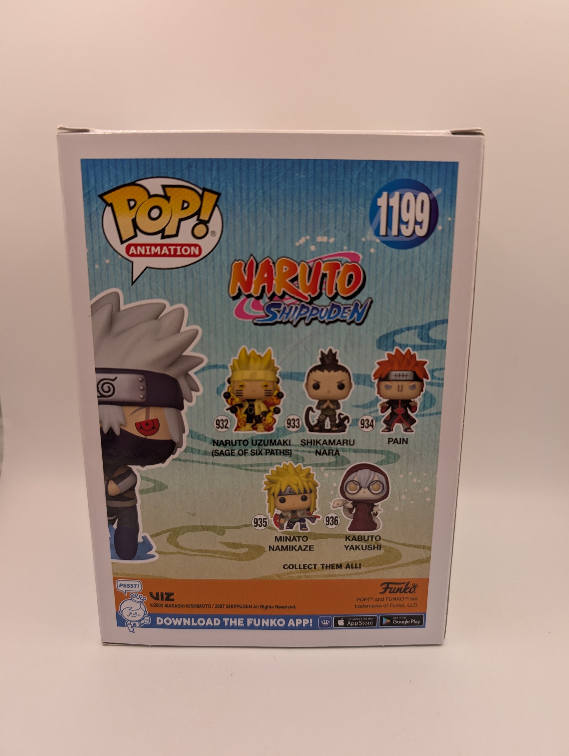 Naruto Shippuden “Kakashi Hatake” #1199 CHASE Funko Pop! vinyl