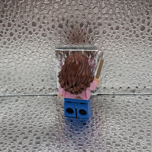 LEGO Hermione Granger Dirty Pink Sweater minifigure 76407 76398 Harry Potter FRENLY BRICKS - Open 7 Days