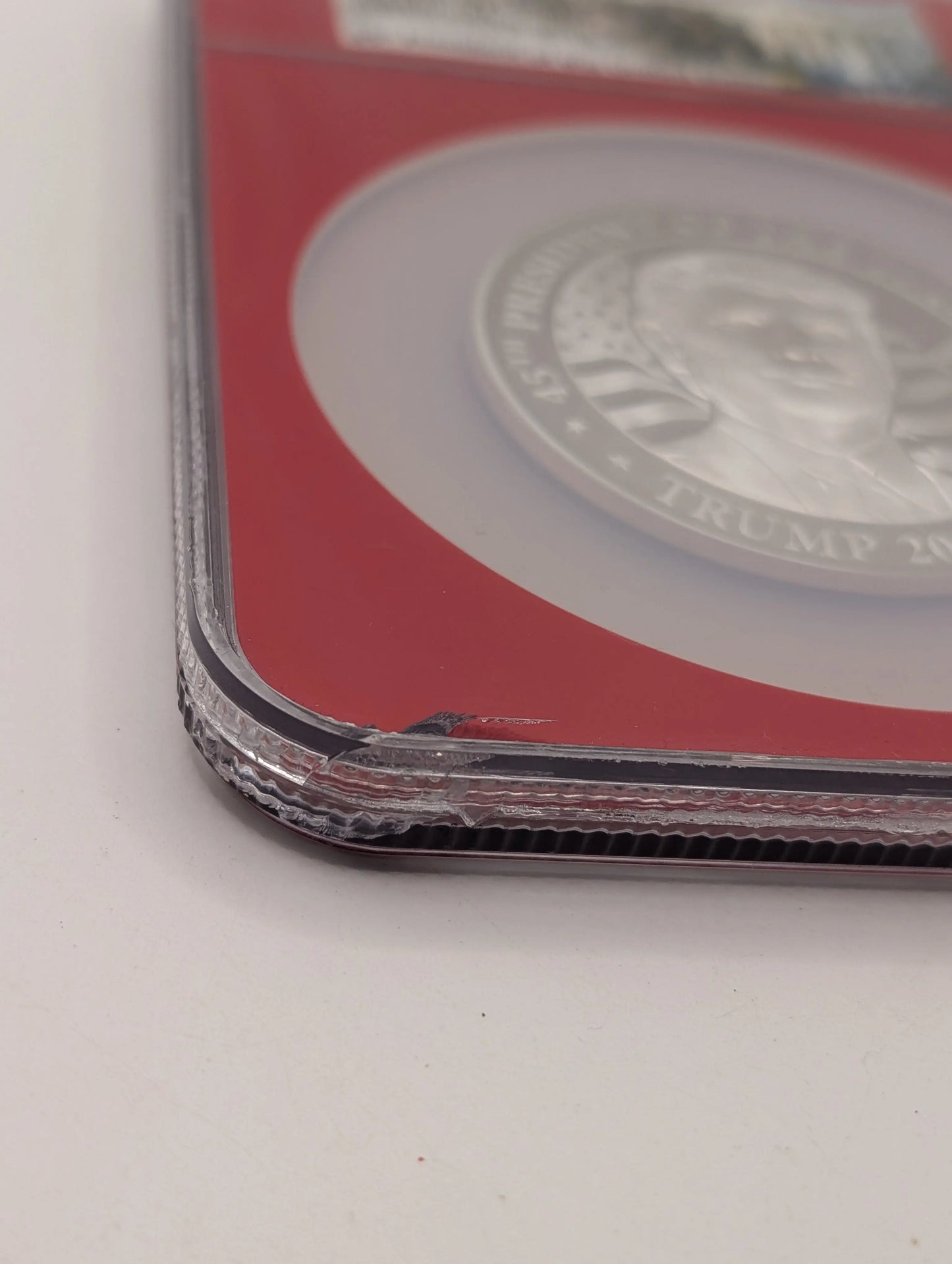 Equatorial Guinea 2017 Silver 1,000 Francos Donald Trump Inaugural Releases NGC Proof-70 UC (Red Frame Holder FRENLY BRICKS - Open 7 Days