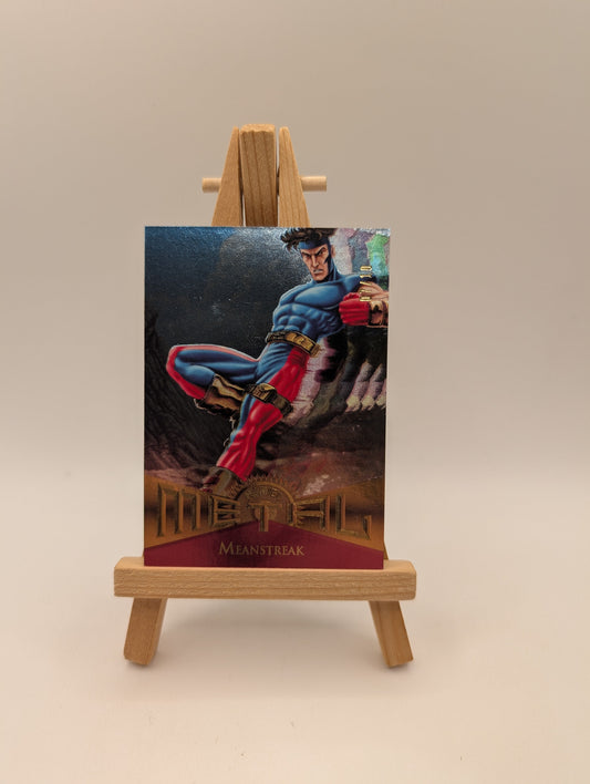 2020 2021 Upper Deck Marvel Metal Universe X-Men 1995 Buyback MEANSTREAK /10 FRENLY BRICKS - Open 7 Days
