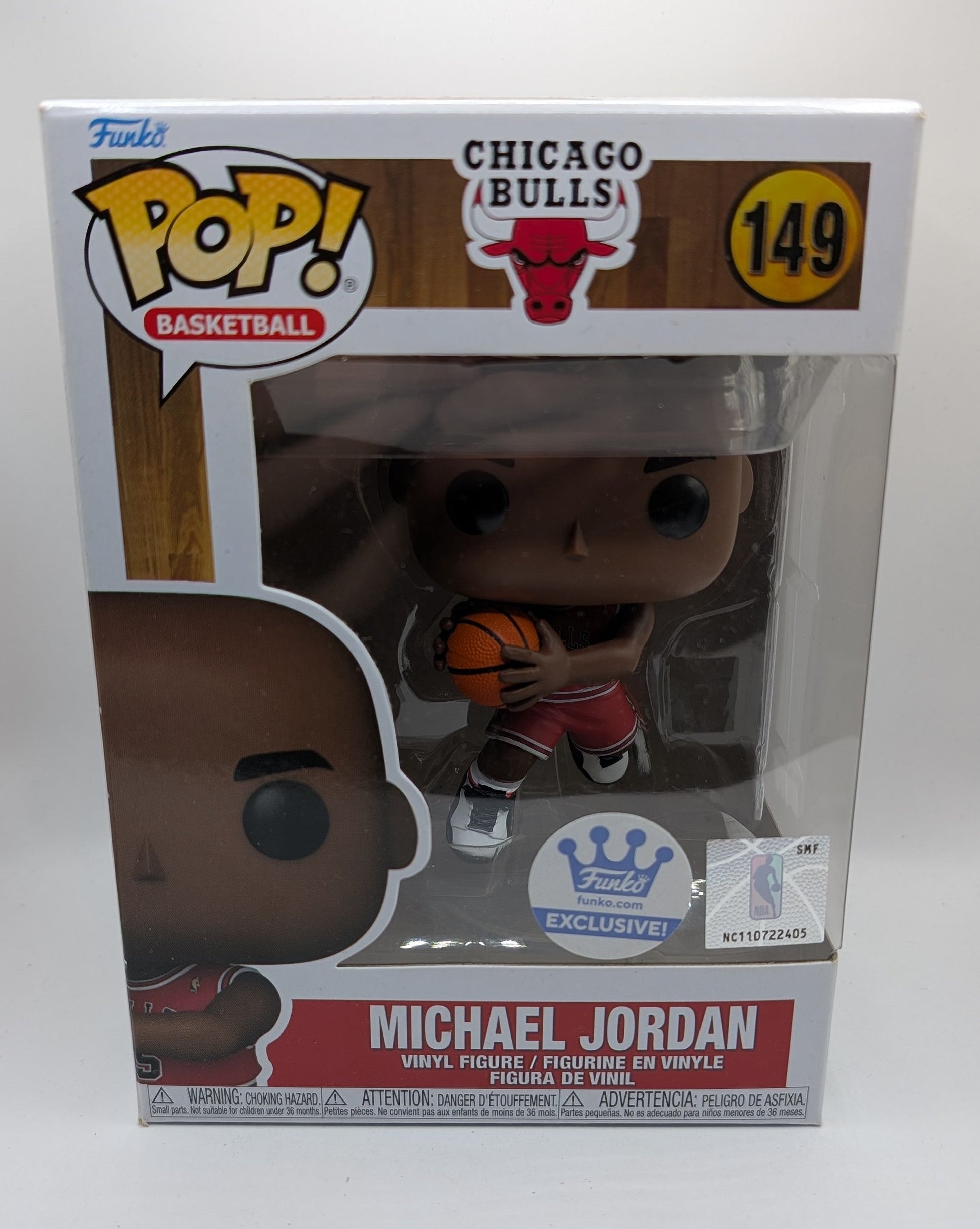 NBA Micheal Jordan Funko Pop! Vinyl #149 - New FRENLY BRICKS - Open 7 Days