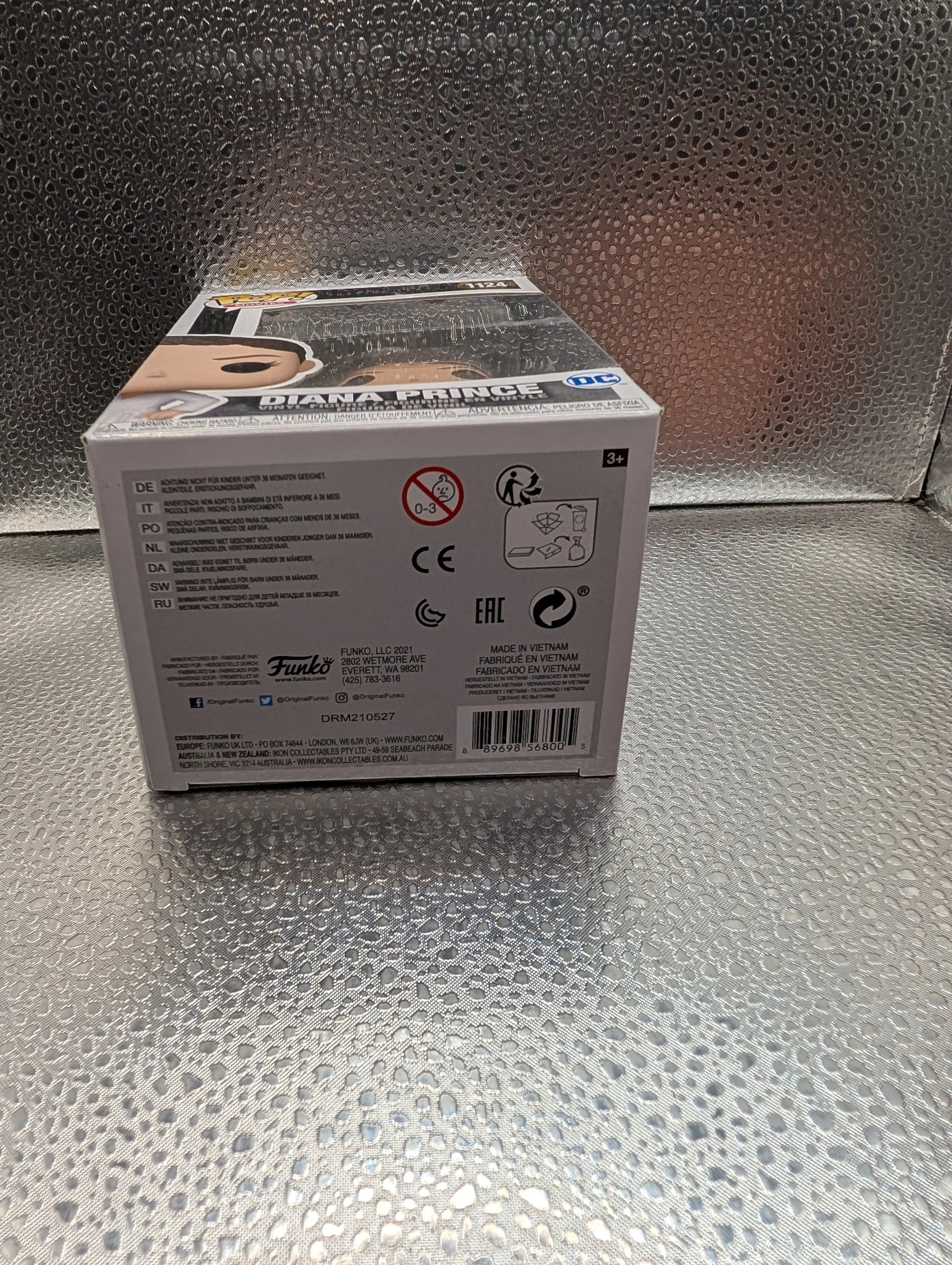 FUNKO Pop Vinyl Justice League Diana Prince #1124 FRENLY BRICKS - Open 7 Days