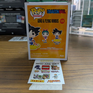 FUNKO Pop Vinyl Goku & Fling Nimbus #109 FRENLY BRICKS - Open 7 Days