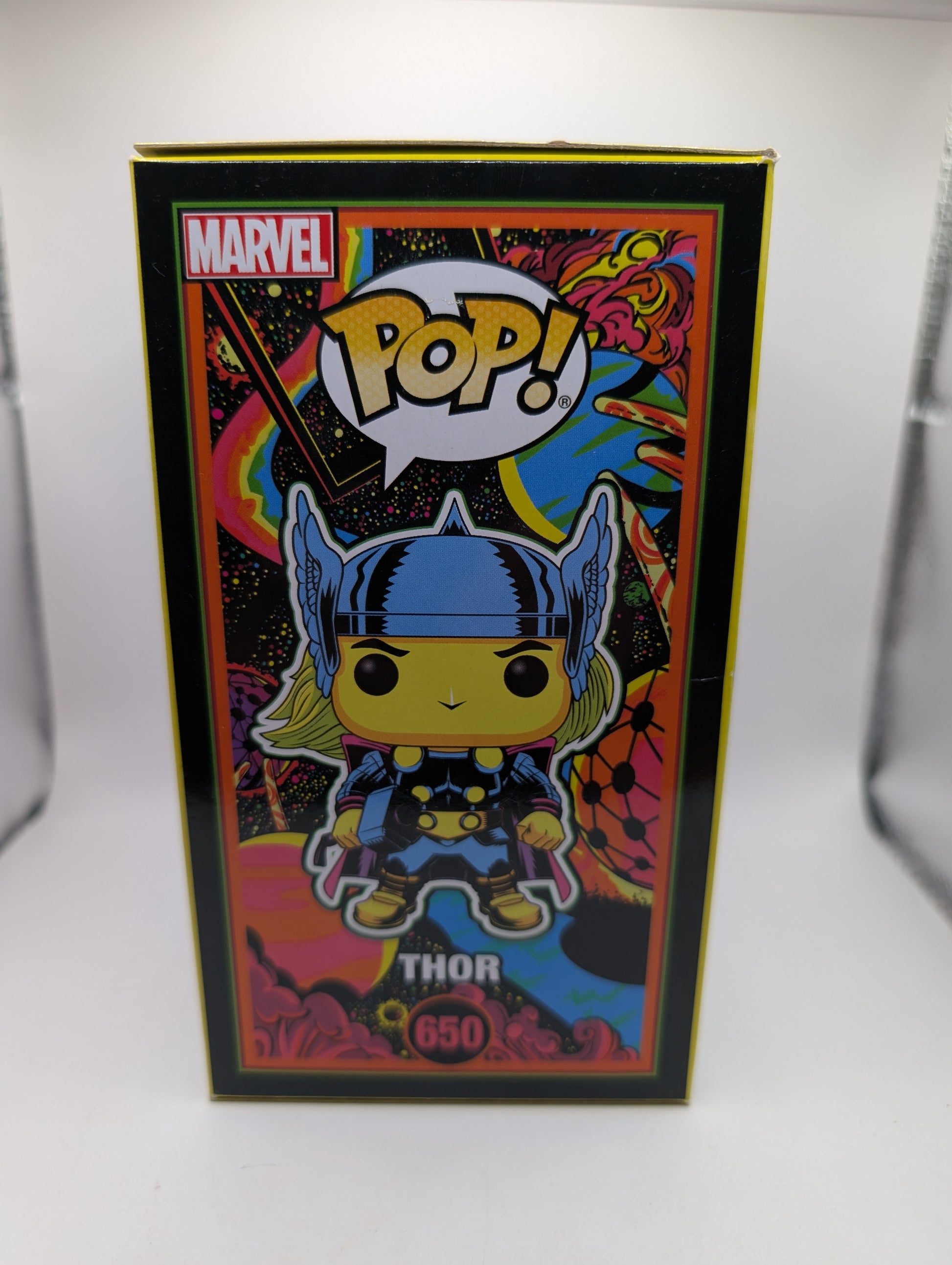 Thor Funko POP! Vinyl #650 NEW Marvel Black Light Special Edition FRENLY BRICKS - Open 7 Days