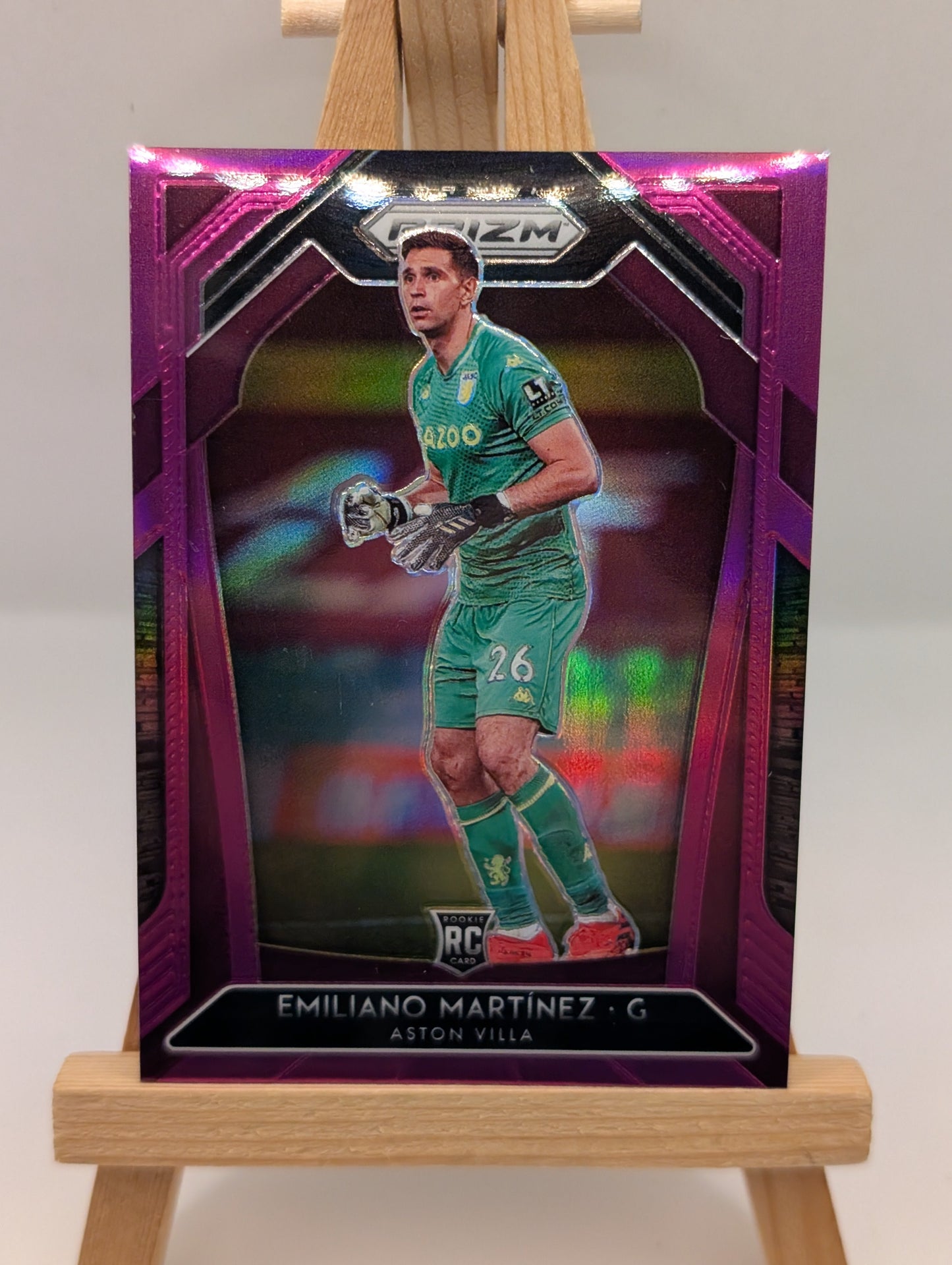 Emiliano Martinez 2020-21 Panini Prizm Premier League Rookie Card RC /99 Prizm FRENLY BRICKS - Open 7 Days