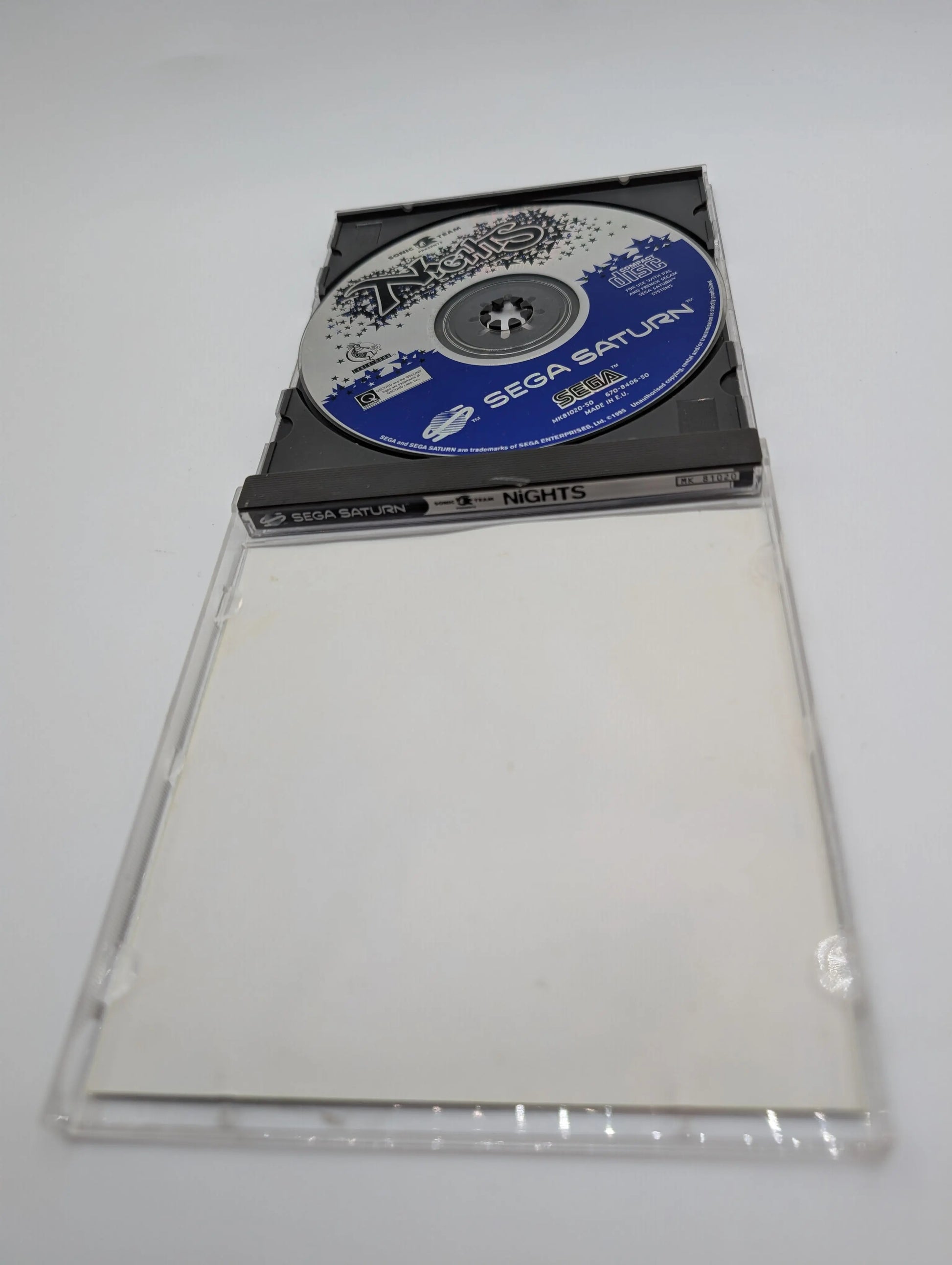 Nights into Dreams Sega Saturn PAL Video Game Very Good Condition Vintage used FRENLY BRICKS - Open 7 Days