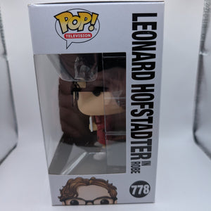 Funko Pop! The Big Bang Theory #778 Leonard Hofstadter Figure In Robe FRENLY BRICKS - Open 7 Days