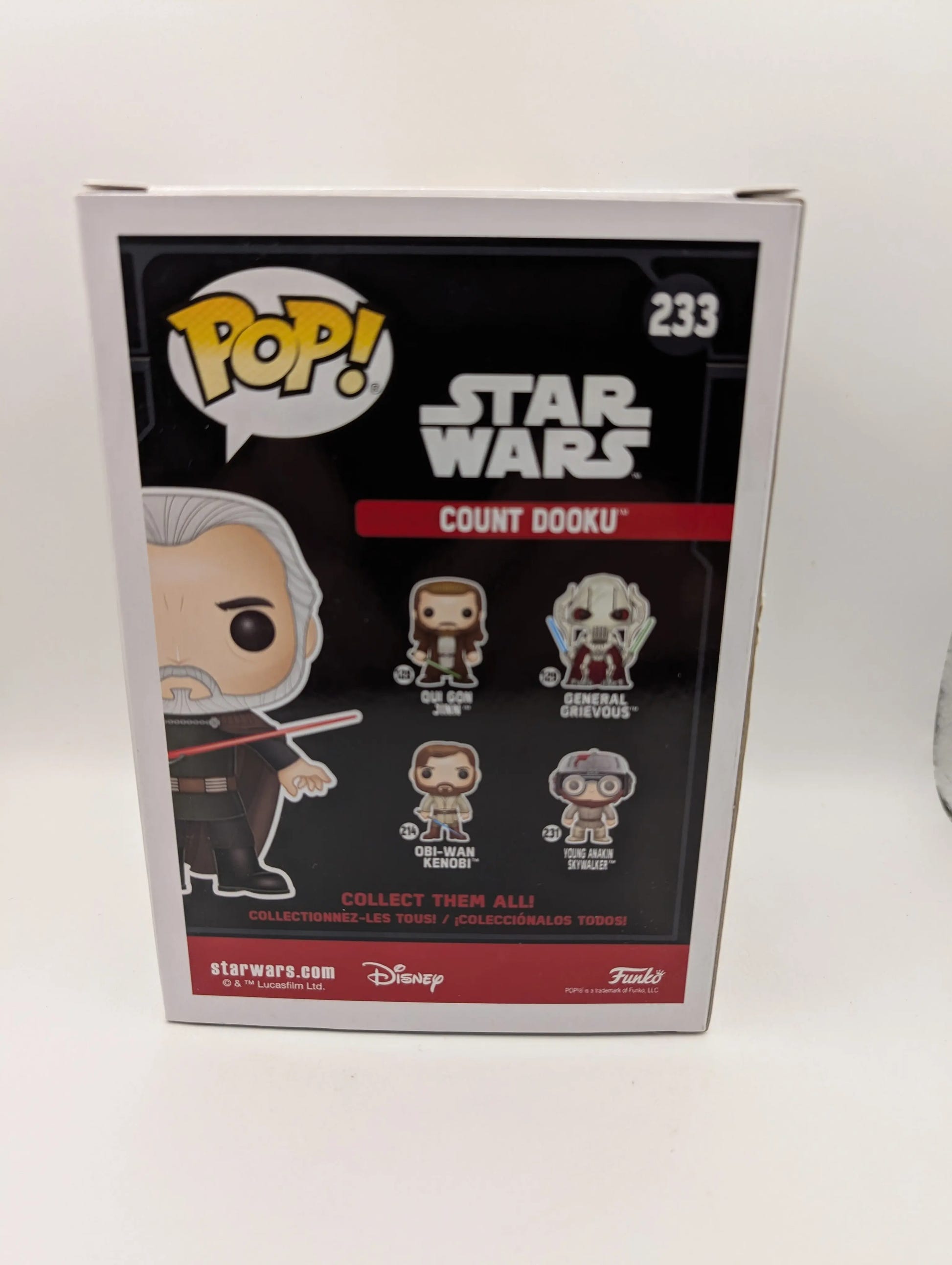 Funko Pop! Vinyl: Star Wars - Count Dooku - Smuggler's Bounty (Exclusive) #233 FRENLY BRICKS - Open 7 Days image 4