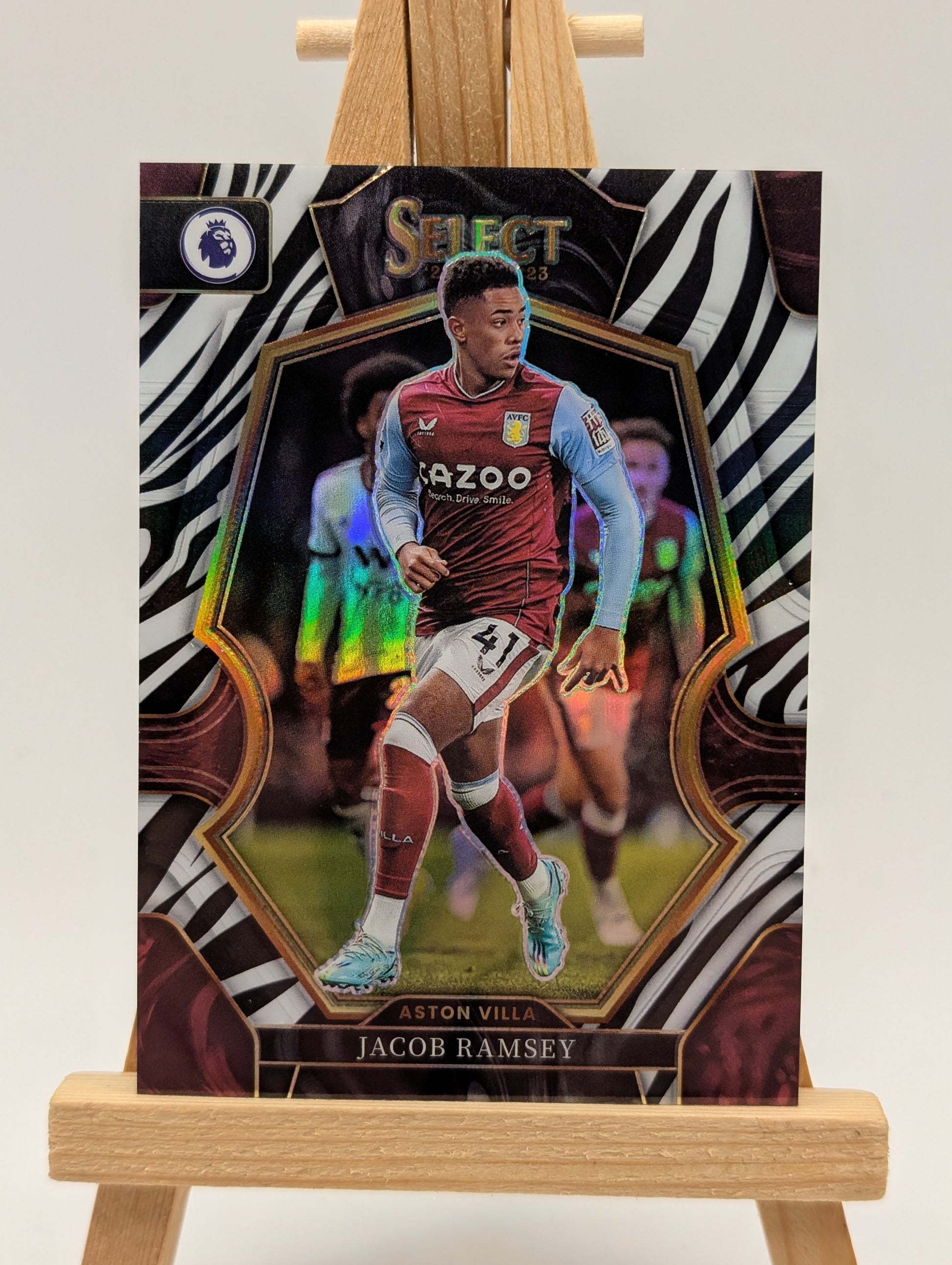 Jacob Ramsey 2022 Prizm Premier League #282 /25 Zebra