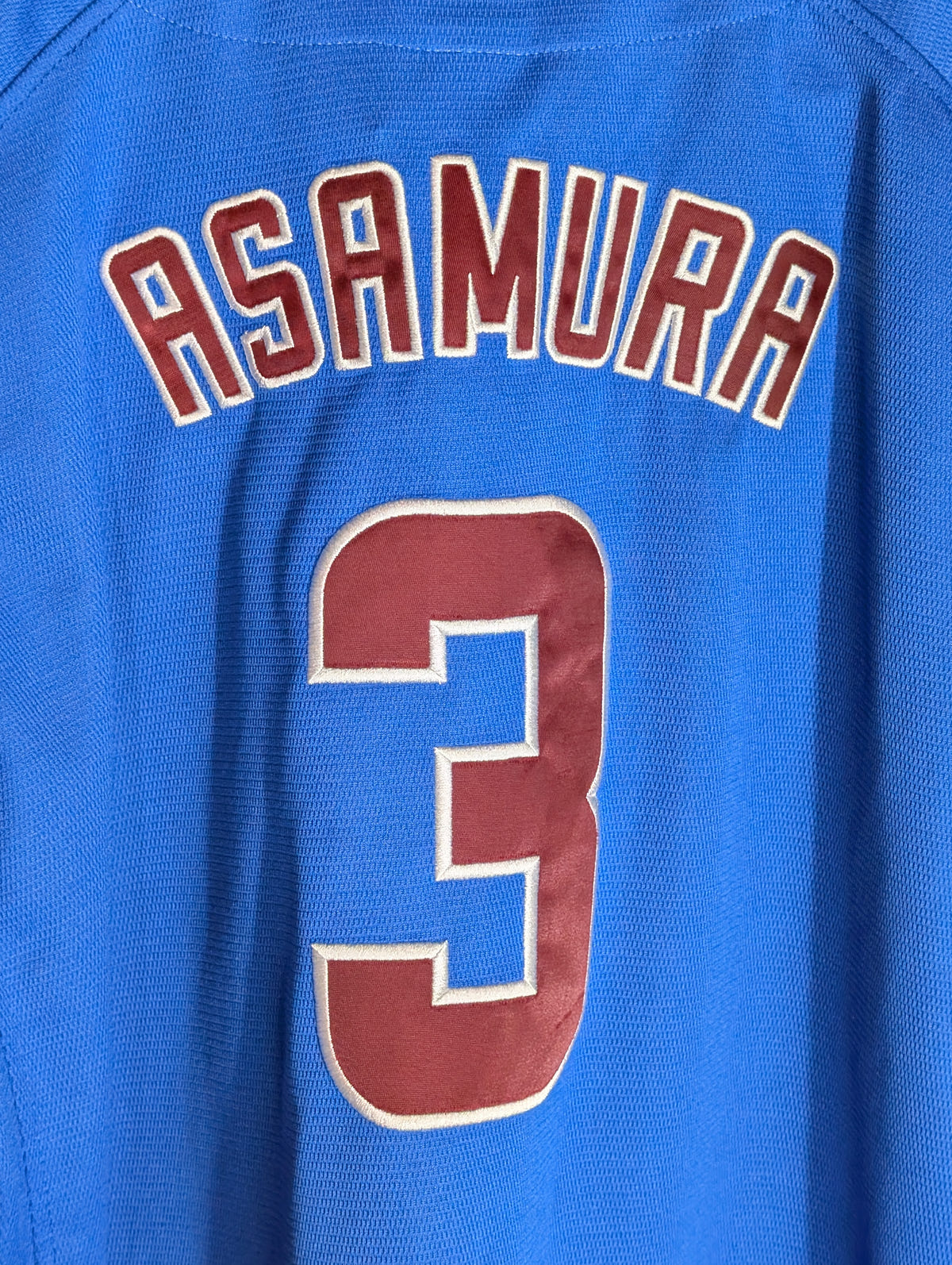 Nippon Baseball Tohoku Rakuten Golden Eagles 2019 Tohoku Blue "Asamura #3" Alternative Large Jersey, photo 13 image 13