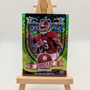 2021 Panini Prizm Draft Picks DeVonta Smith Fast Break Green /5 FRENLY BRICKS - Open 7 Days