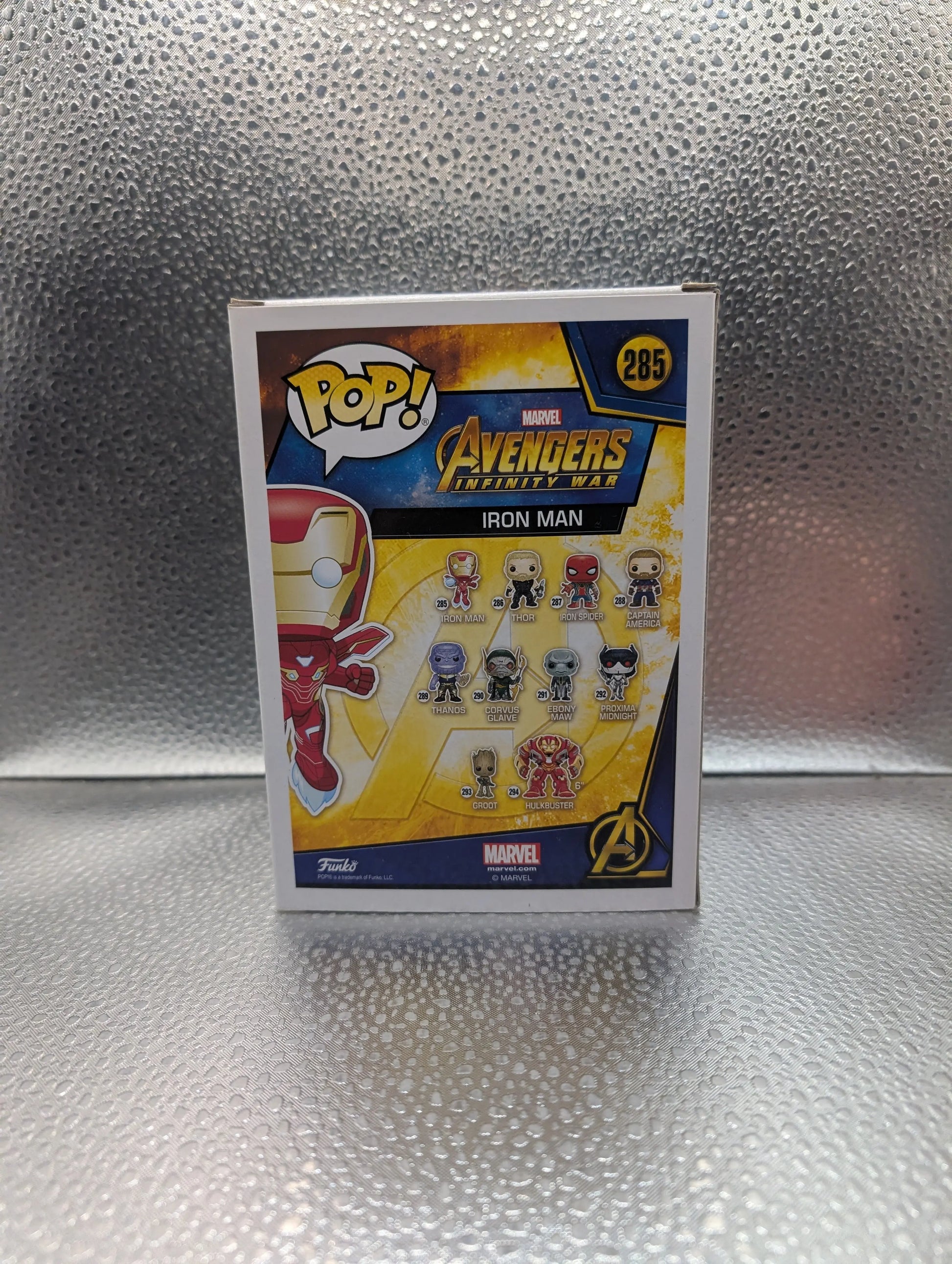 FUNKO Pop Vinyl Iron Man Marvel #285 FRENLY BRICKS - Open 7 Days