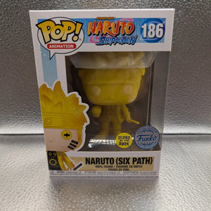 POP! ANIMATION NARUTO SHIPPUDEN NARUTO SIX PATH YELLOW GLOW #186 FRENLY BRICKS - Open 7 Days