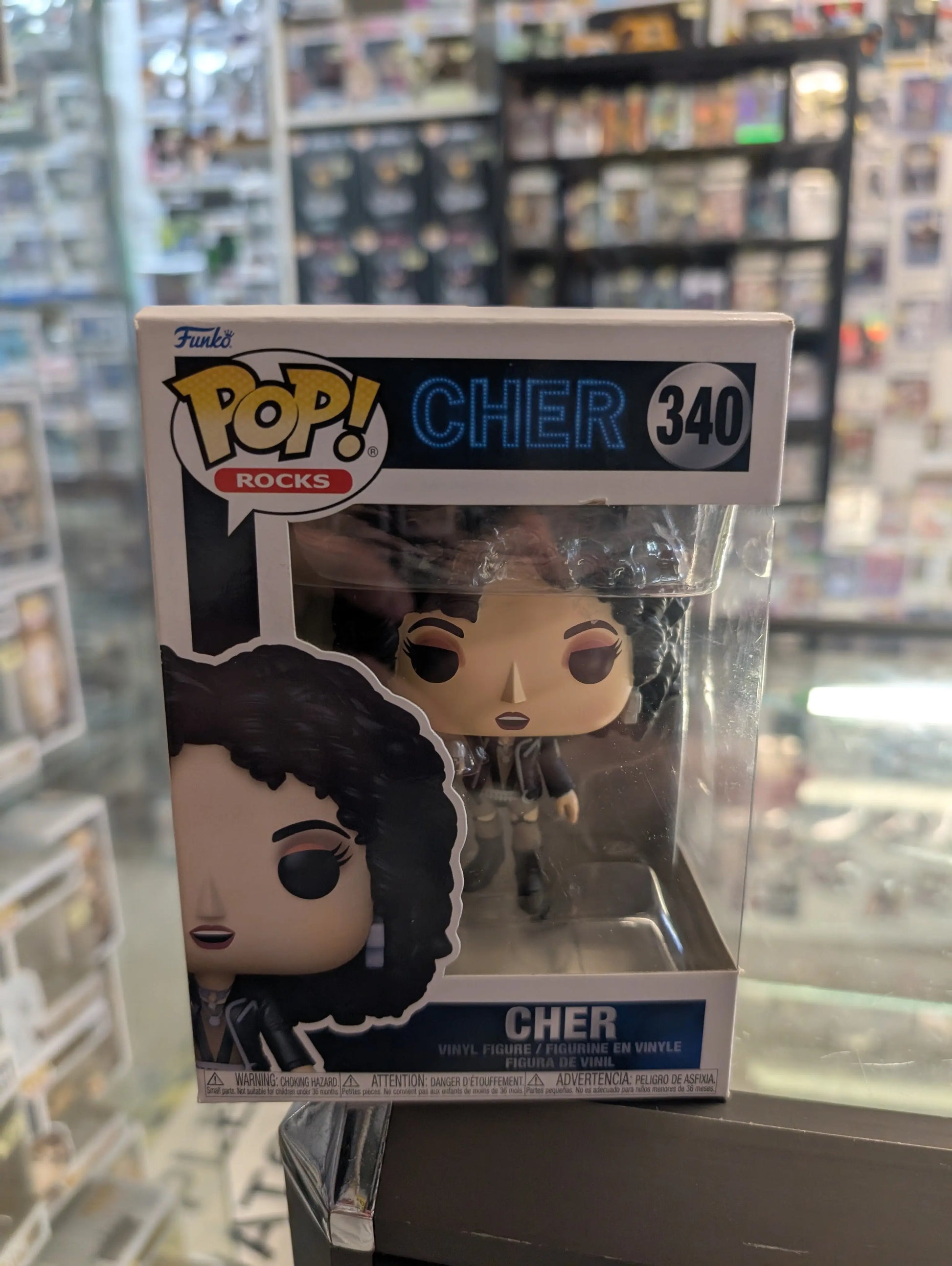 Cher - If I Could Turn Back Time Pop! Vinyl Figure #340 FRENLY BRICKS - Open 7 Days