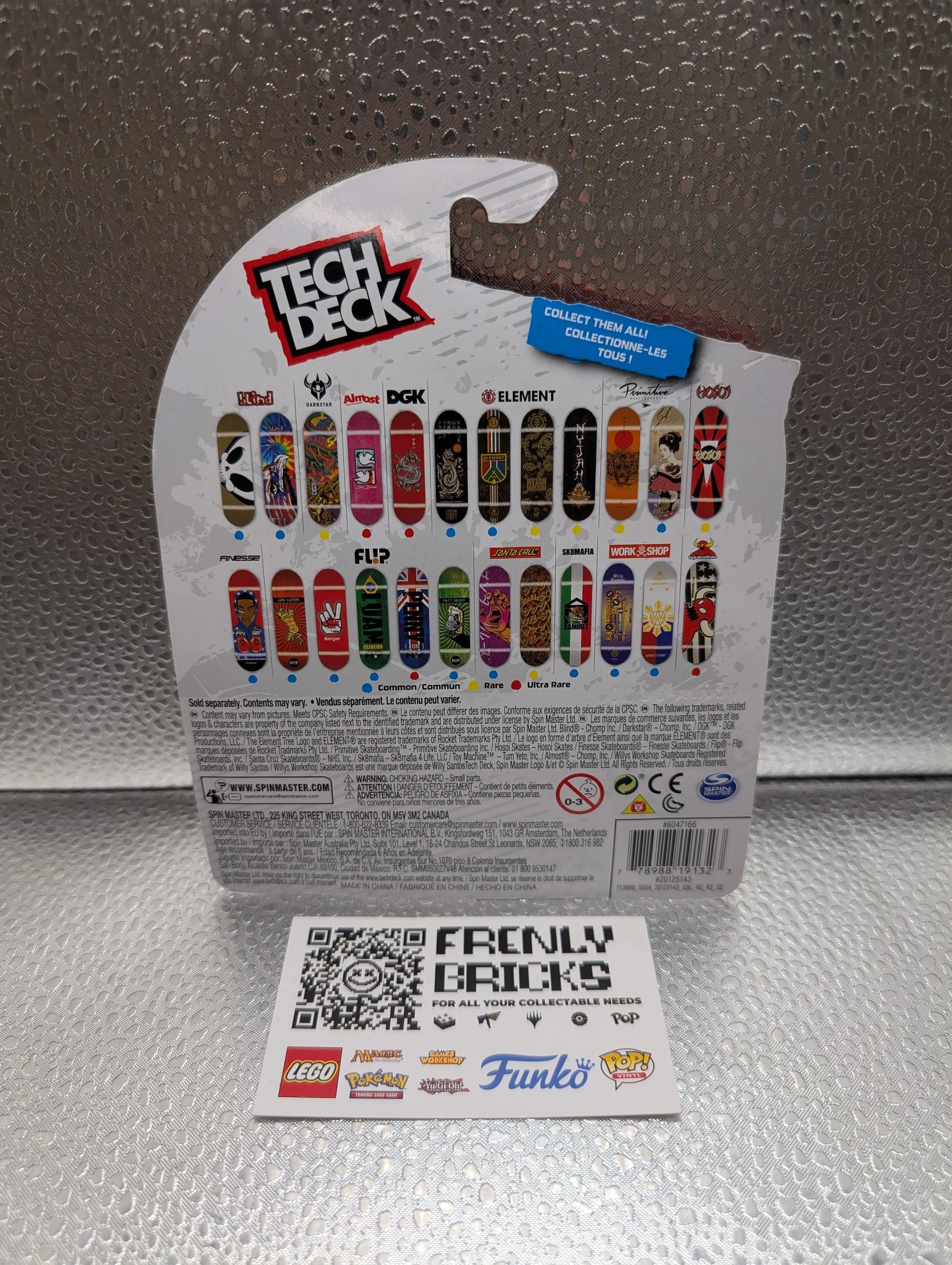 Mini Fingerboards TD World Editon Limited Series Hosoi Skateboards Rare Rising Sun FRENLY BRICKS - Open 7 Days