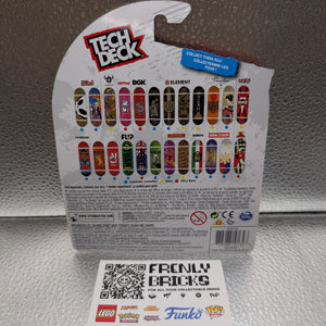 Mini Fingerboards TD World Editon Limited Series Hosoi Skateboards Rare Rising Sun FRENLY BRICKS - Open 7 Days