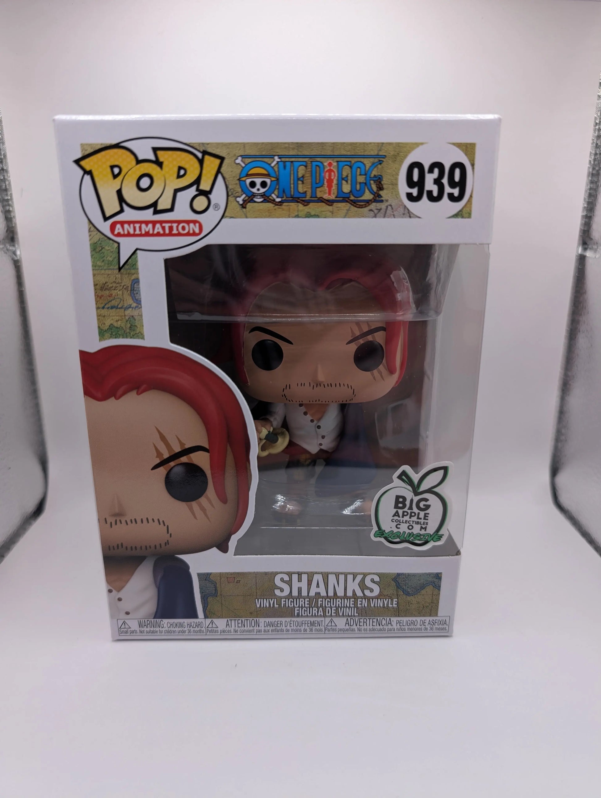 Funko Pop! Shanks (Big Apple Collectibles) 939 One Piece Anime FRENLY BRICKS - Open 7 Days