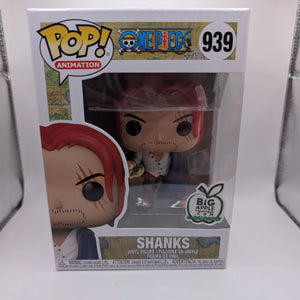 Funko Pop! Shanks (Big Apple Collectibles) 939 One Piece Anime FRENLY BRICKS - Open 7 Days