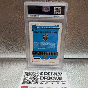 2019 Panini Optic Donruss Darius Gardland Blue Velocity #195 PSA 10 FRENLY BRICKS - Open 7 Days