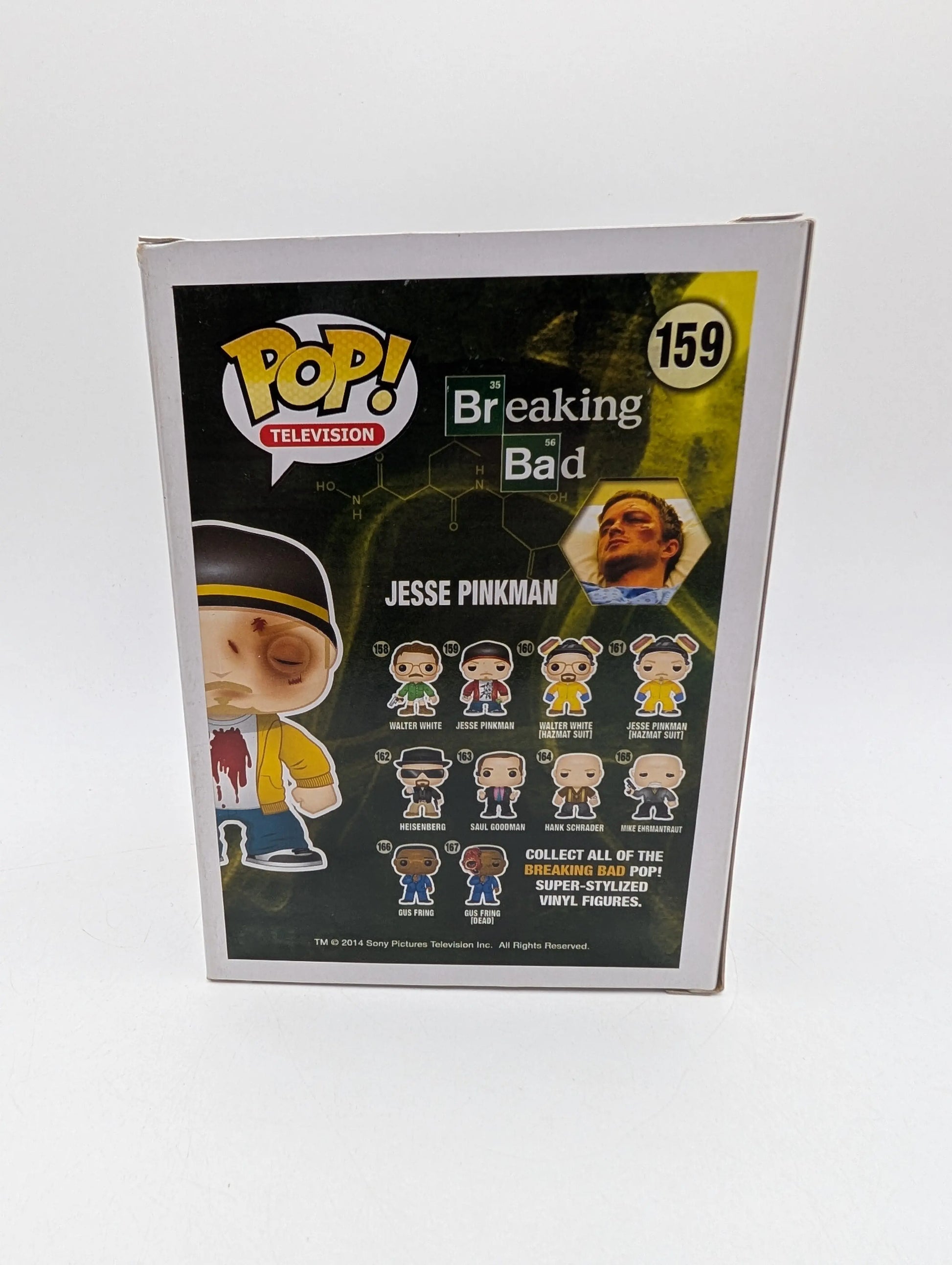 Funko Pop! Television Breaking Bad Jesse Pinkman (Beat Up) #159 FRENLY BRICKS - Open 7 Days