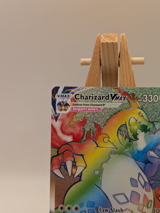 Charizard VMAX 074/073 Rainbow Secret Rare Pokemon Champion's Path Near Mint #2 FRENLY BRICKS - Open 7 Days