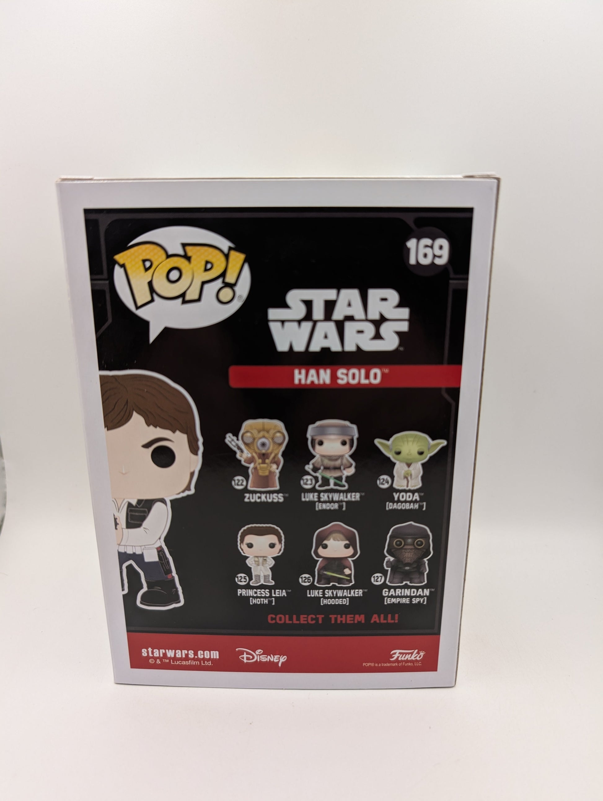 Funko Star Wars Han Solo Pop Vinyl Figure Galactic Convention Exclusive #169 FRENLY BRICKS - Open 7 Days