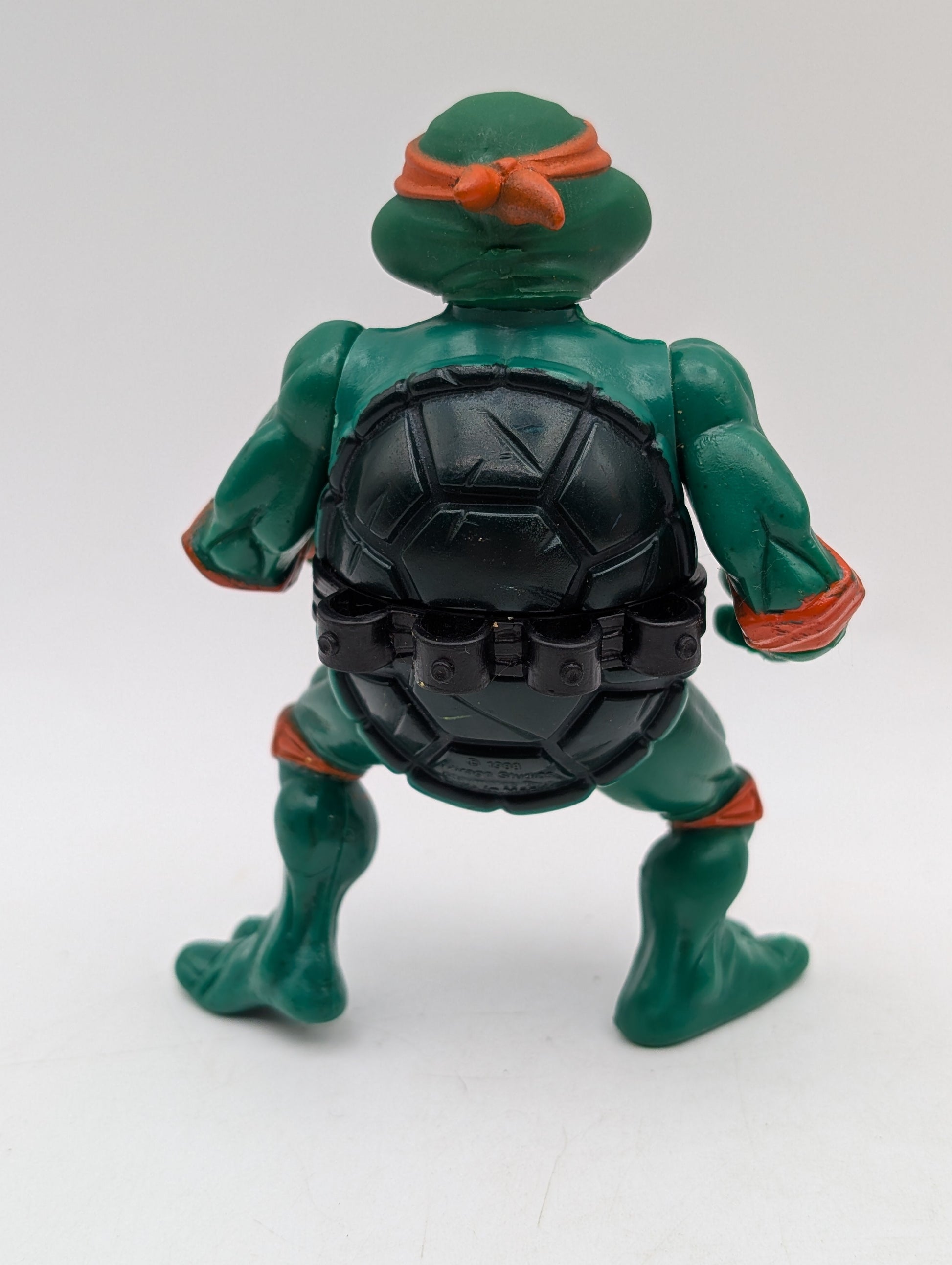 Soft Head Michaelangelo Vintage TMNT Teenage Mutant Ninja Turtles Figure 1988 Mikey FRENLY BRICKS - Open 7 Days