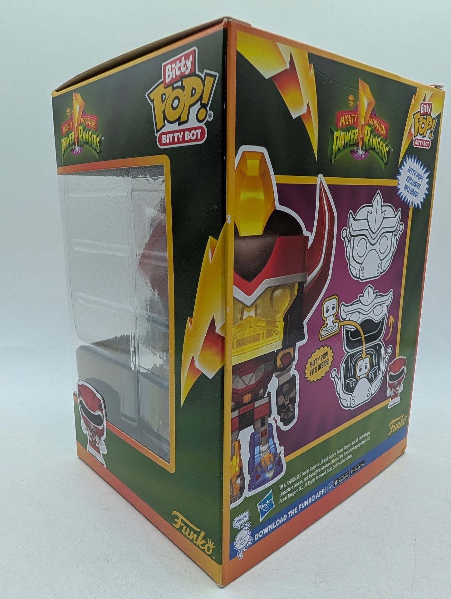Bitty POP! Mighty Morphin Power Rangers Megazord with Red Ranger 2Pc