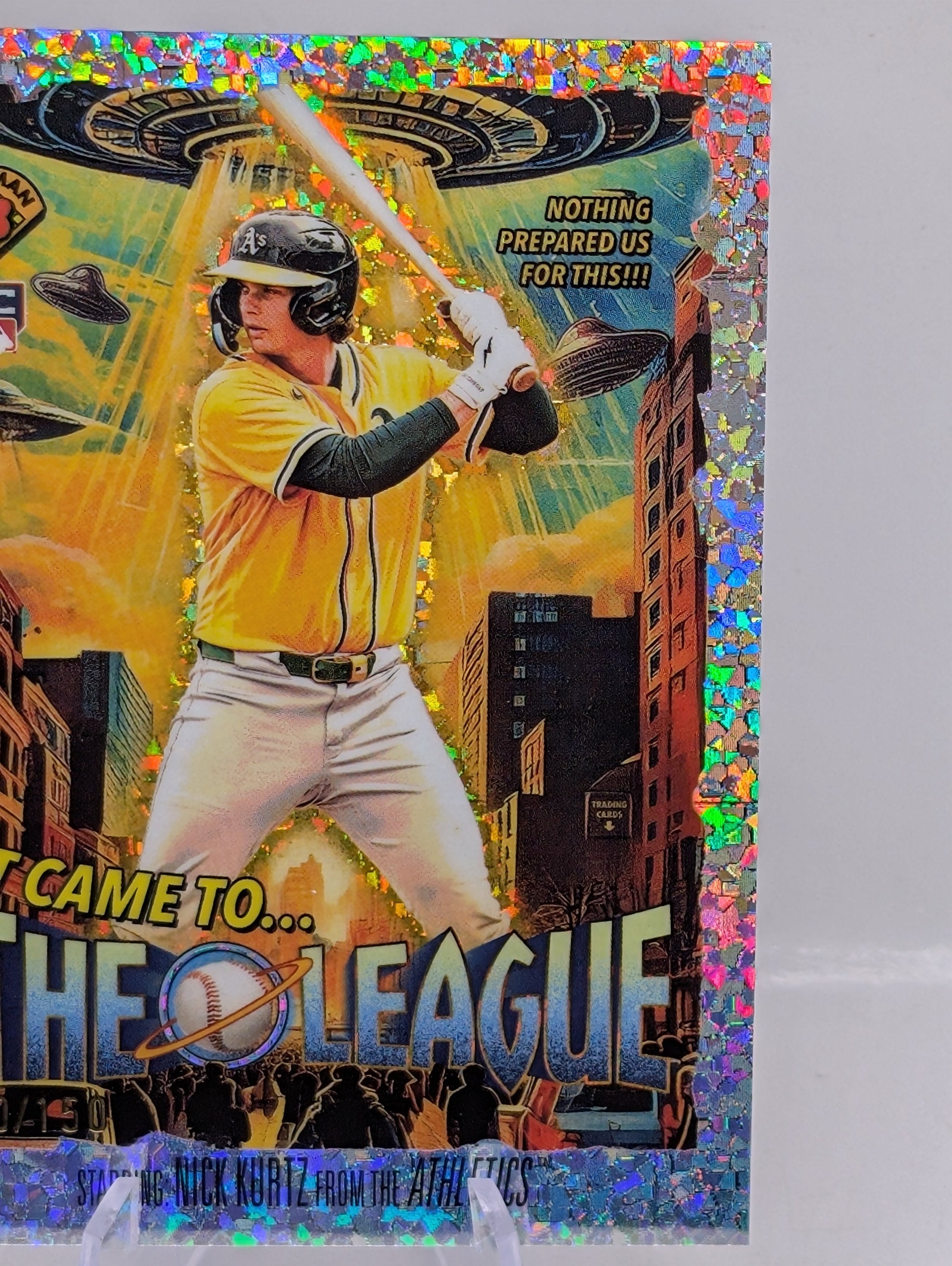 2025 Bowman Chrome Baseball Nick Kurtz RC It Came To The League Insert /150 FRENLY BRICKS - Open 7 Days