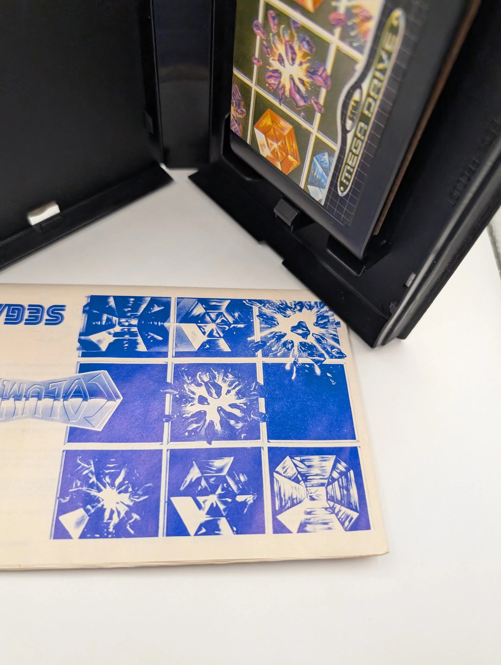 Columns Sega Mega Drive Cartridge Game PAL USED, Manual, Game, Case FRENLY BRICKS - Open 7 Days