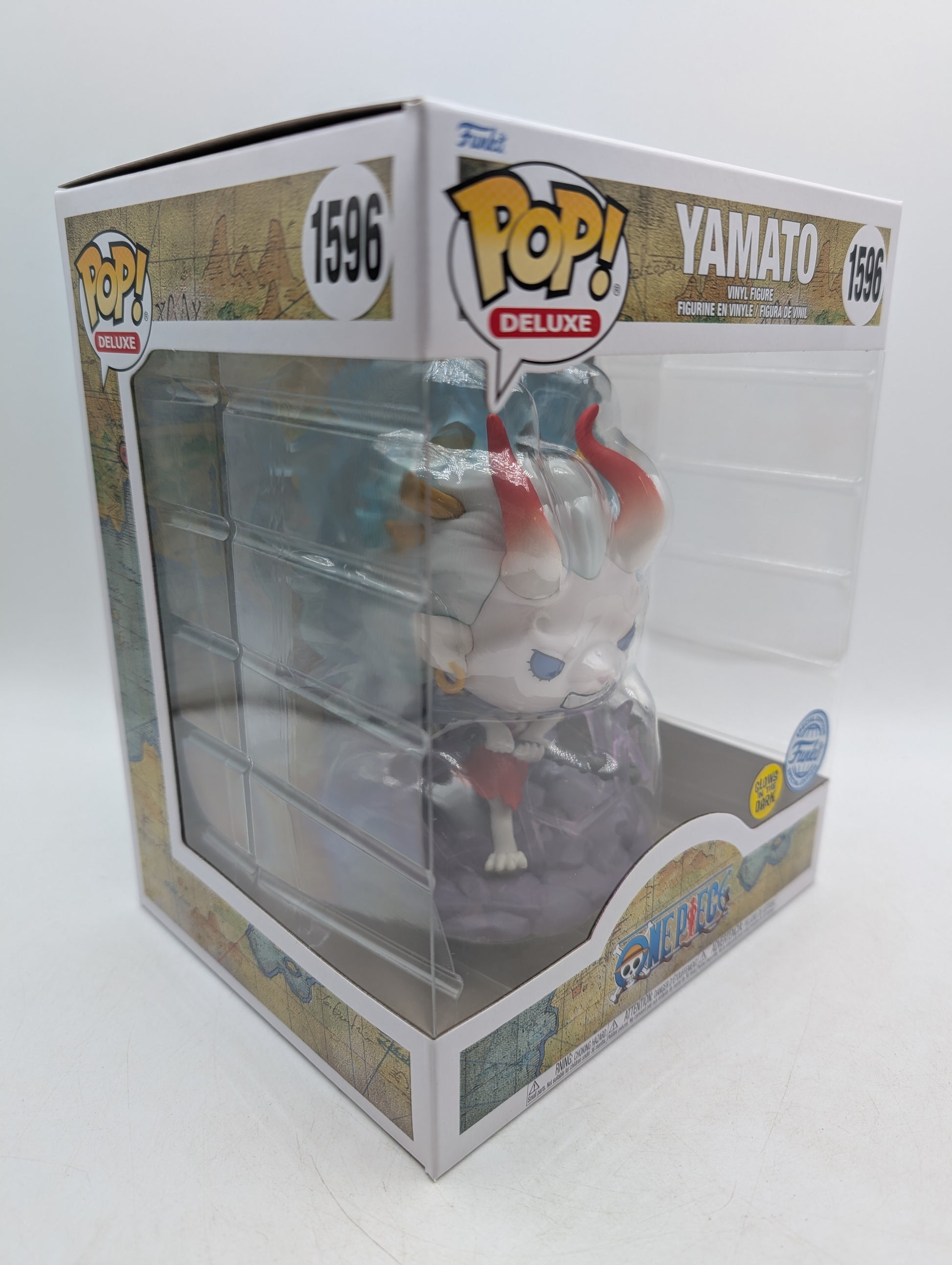 Funko Pop! Deluxe One Piece Yamato Glow In The Dark Vinyl Figure #1596 image 8