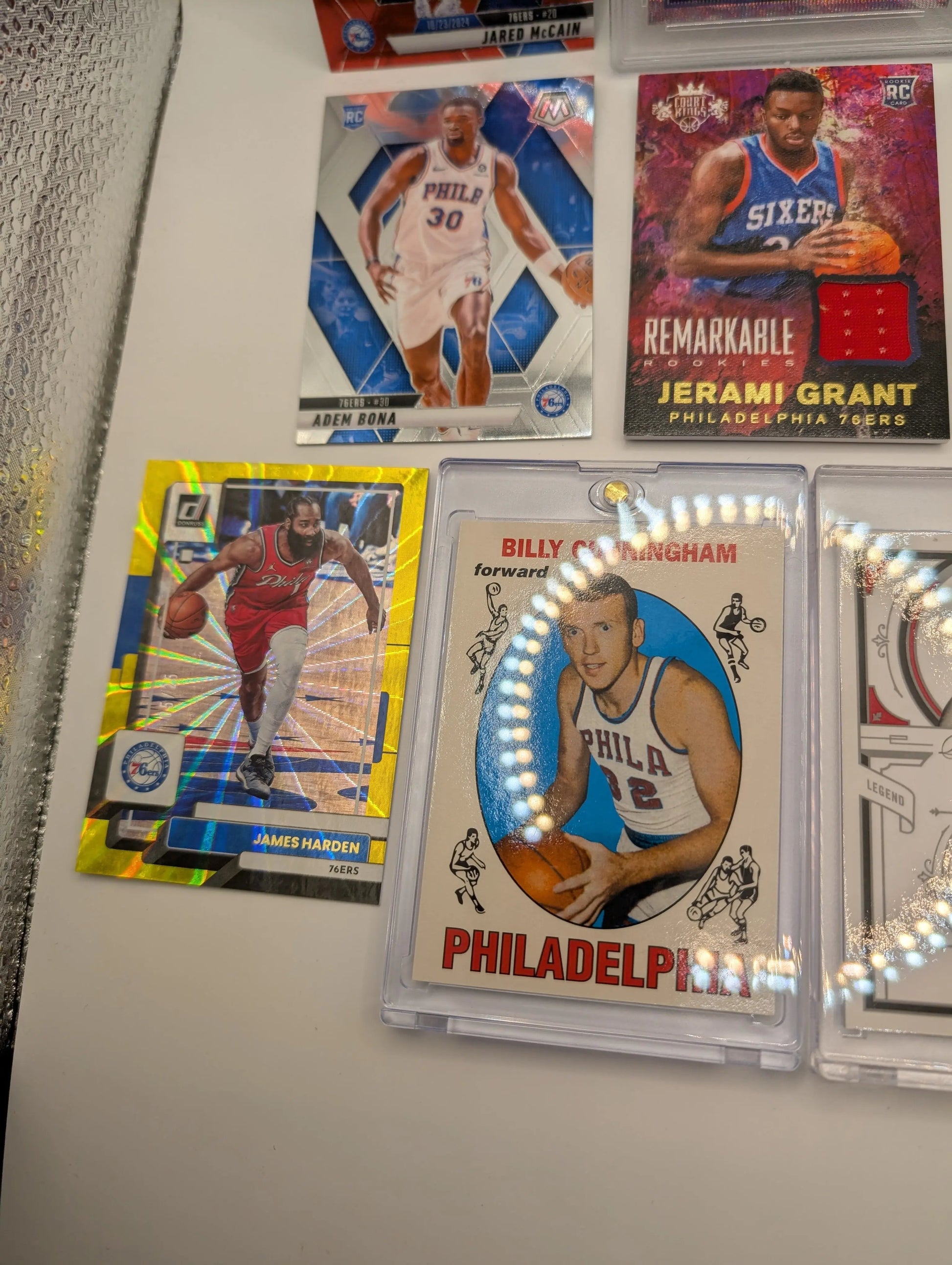 Philadelphia 76ers NBA Basketball Card Lot, Rookies, Patch, Auto, Graded FRENLY BRICKS - Open 7 Days