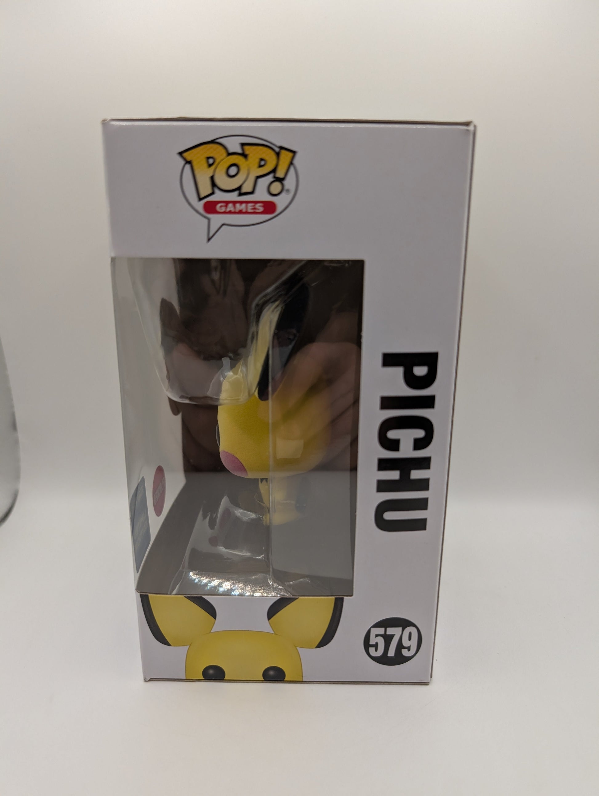 POKEMON FUNKO POP - PICHU FLOCKED #579 - 2020 WONDEROUS CONVENTION LMTD EDITION FRENLY BRICKS - Open 7 Days