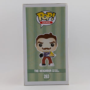 Funko POP! Games Hello Neighbor #263 The Neighbor With Milk And Cookies Vinyl Collectable Rare FRENLY BRICKS - Open 7 Days