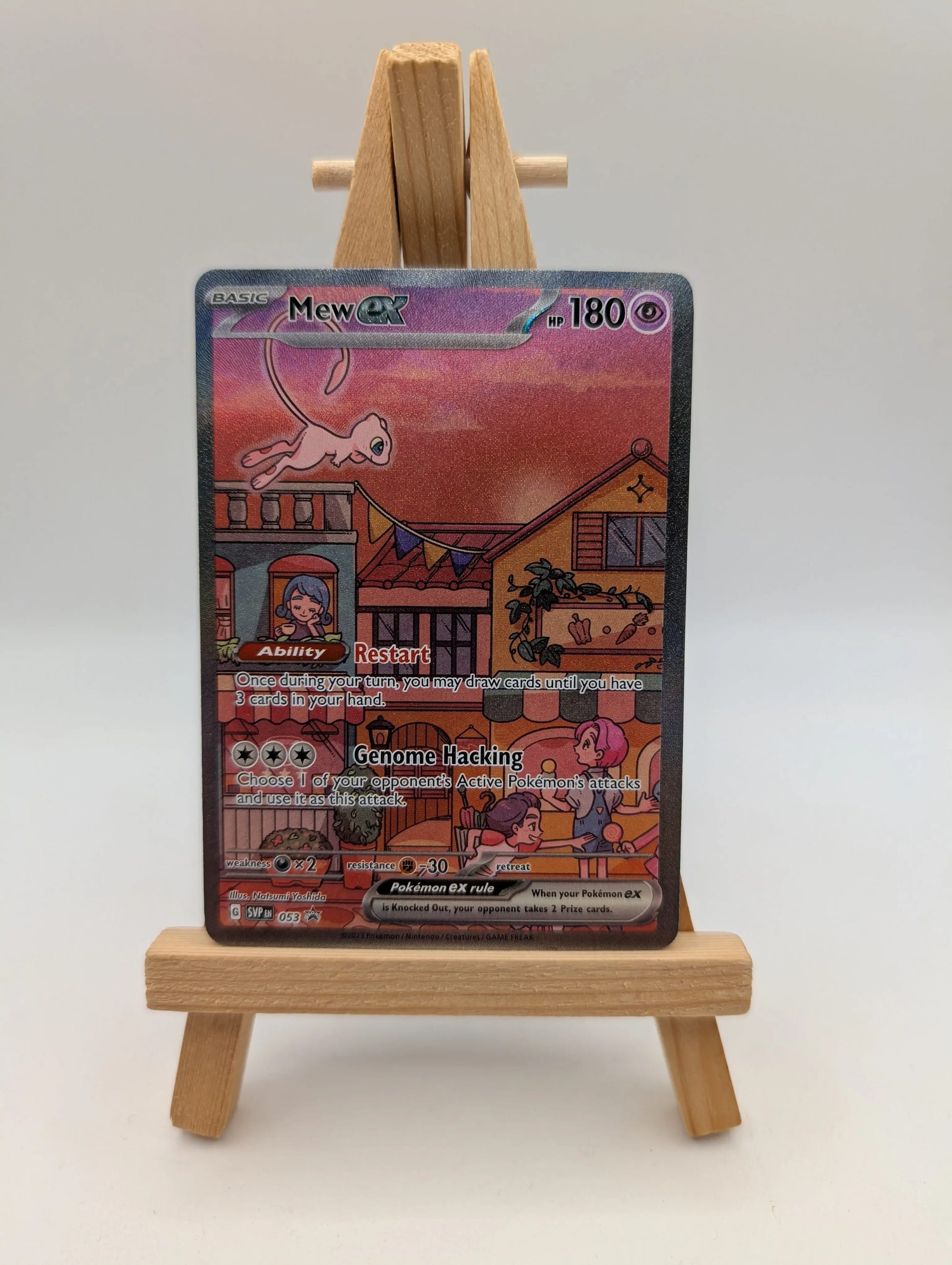 Mew Ex 105/160 5sv2a Pokémon 151 Promo FRENLY BRICKS - Open 7 Days image 2