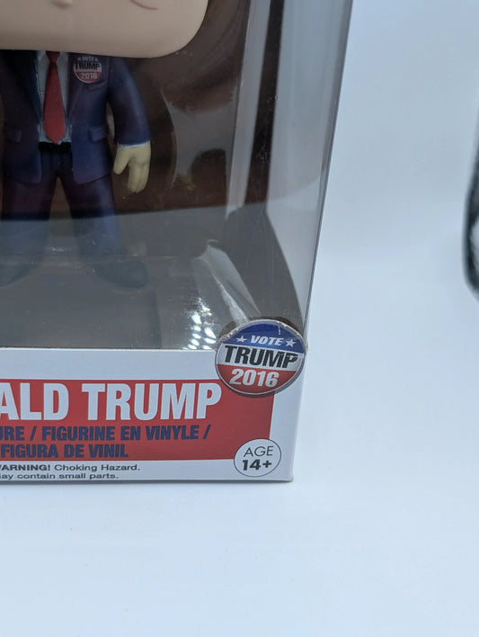 2016 Funko Pop The Vote #02 Donald Trump Campaign To The Whitehouse FRENLY BRICKS - Open 7 Days