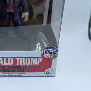 2016 Funko Pop The Vote #02 Donald Trump Campaign To The Whitehouse FRENLY BRICKS - Open 7 Days
