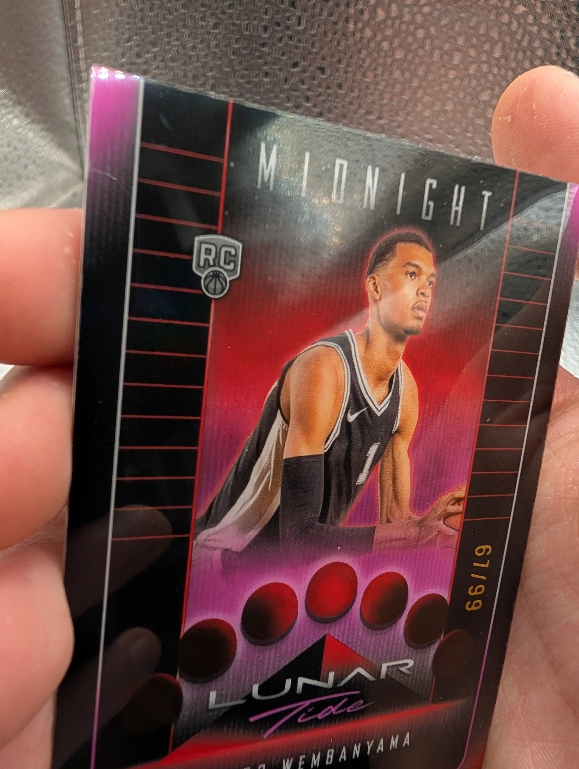 Victor Wembanyama Midnight Lunar Tide RC 67/99 Topps FRENLY BRICKS - Open 7 Days