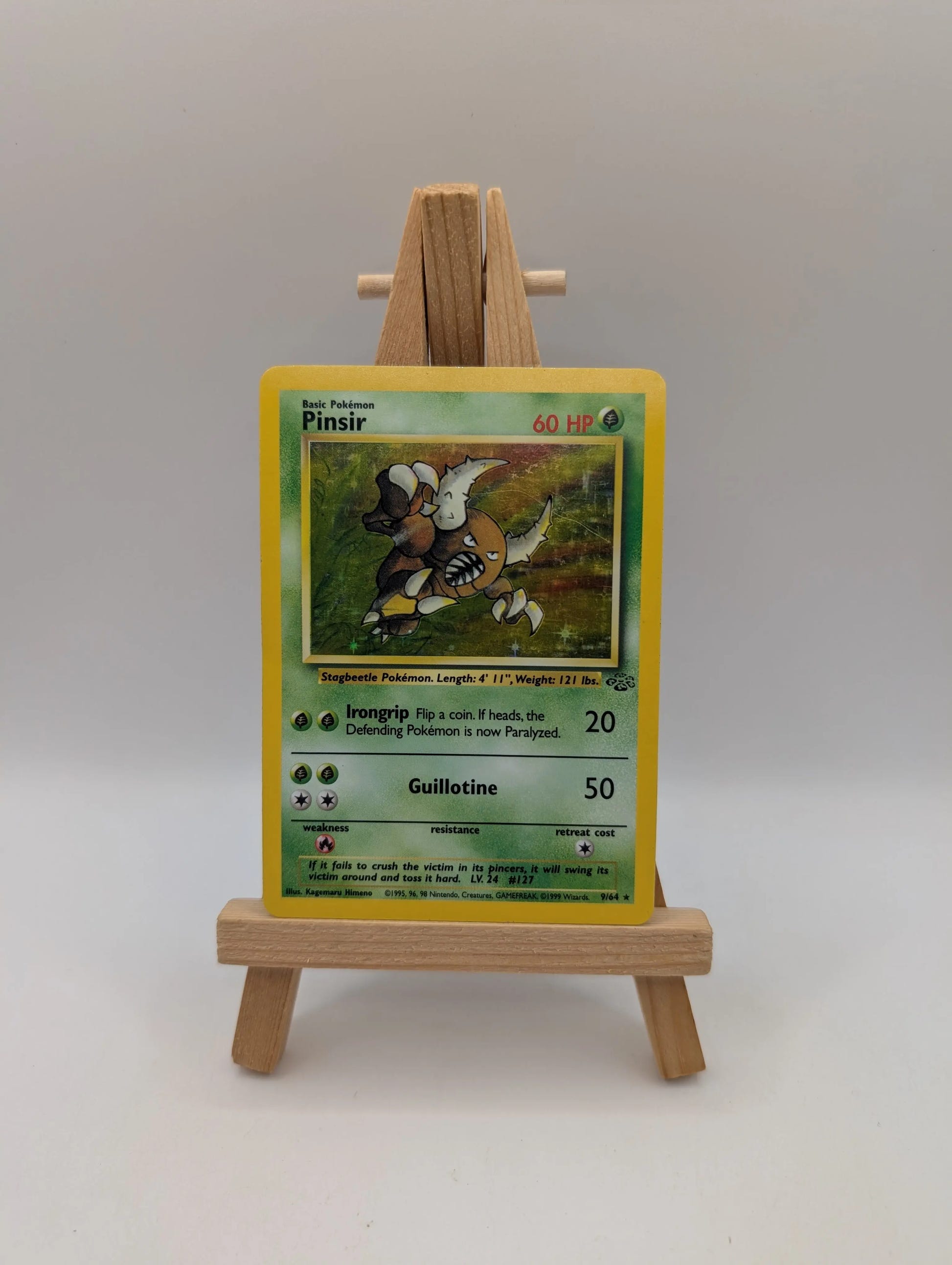 Pokémon TCG Pinsir Jungle 9/64 Holo Unlimited Holo Rare FRENLY BRICKS - Open 7 Days image 1